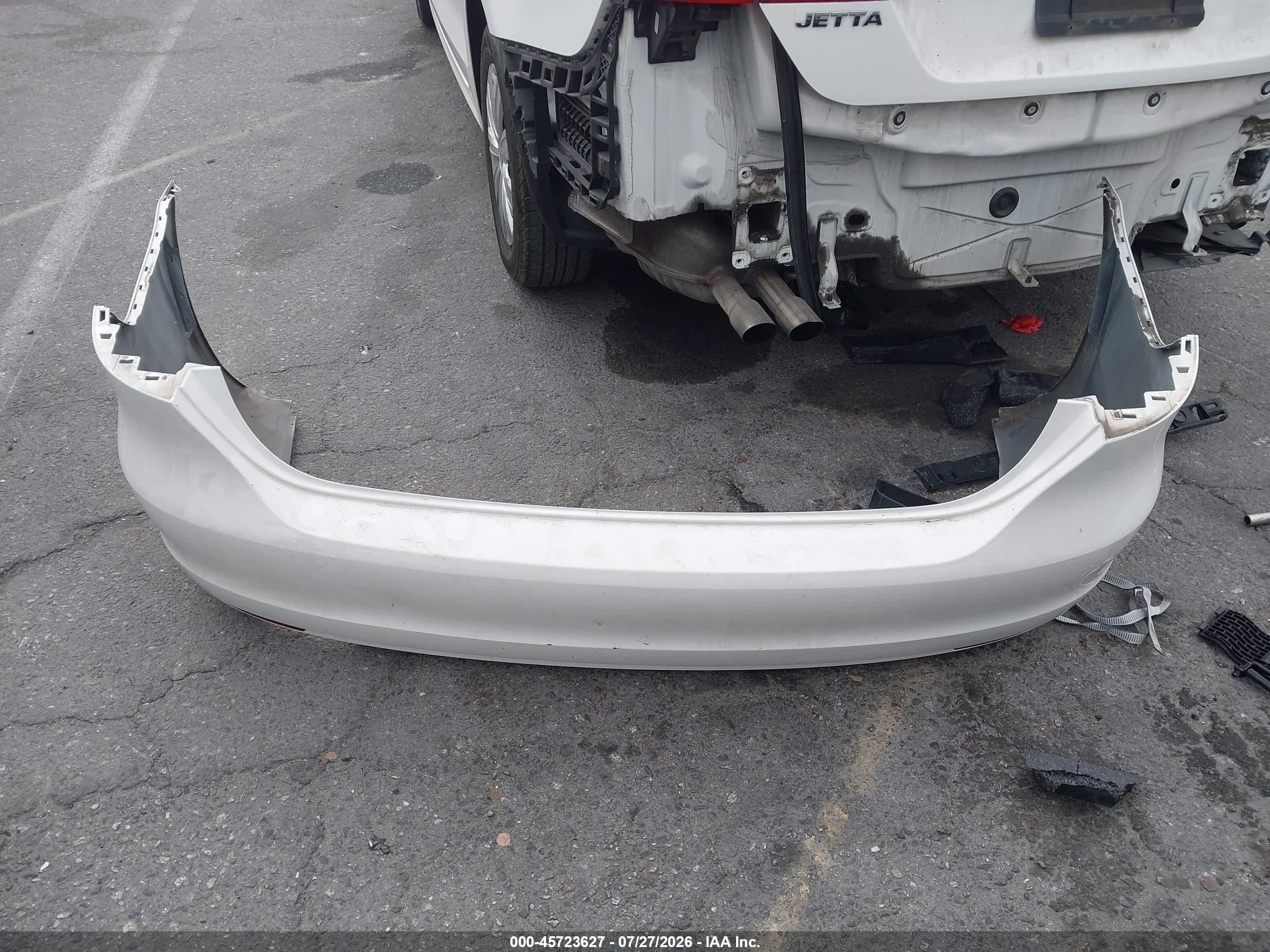 2012 Volkswagen Jetta 2.0l S White vin: 3VW2K7AJ1CM379222