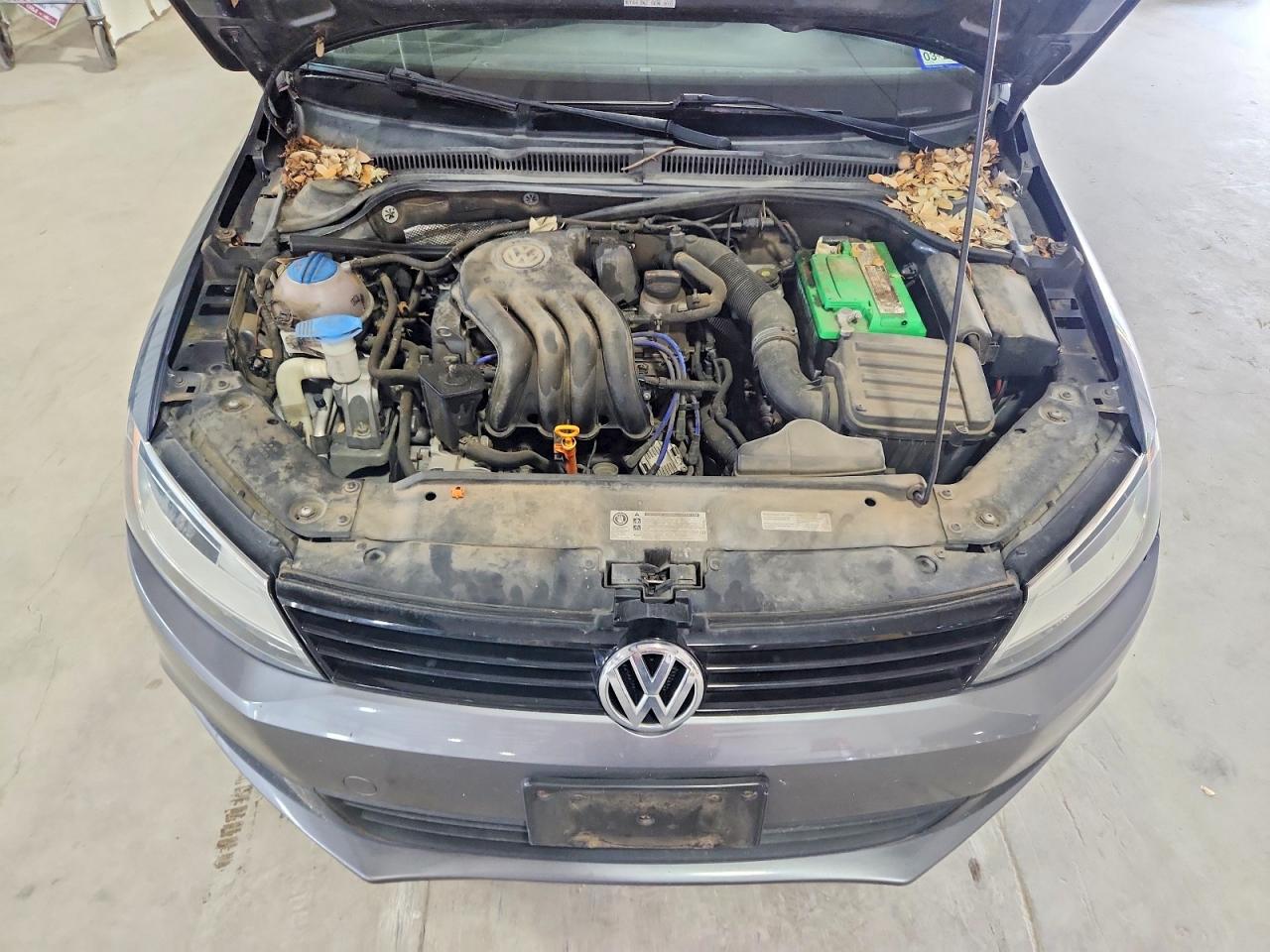 2013 Volkswagen Jetta Base Gray vin: 3VW2K7AJ1DM278599