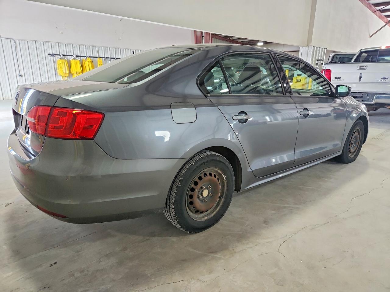 2013 Volkswagen Jetta Base Gray vin: 3VW2K7AJ1DM278599