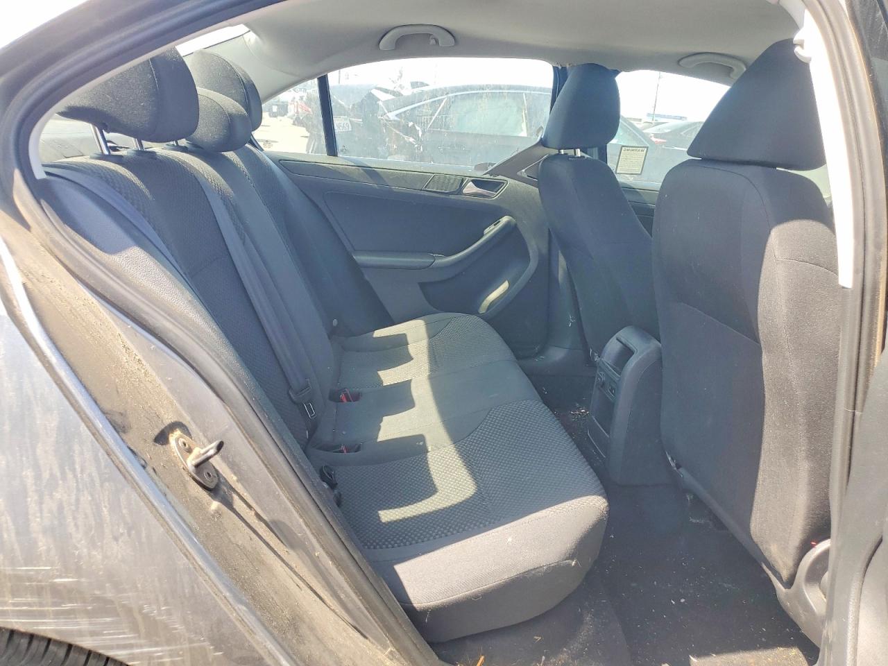 2014 Volkswagen Jetta Base Gray vin: 3VW2K7AJ1EM208537