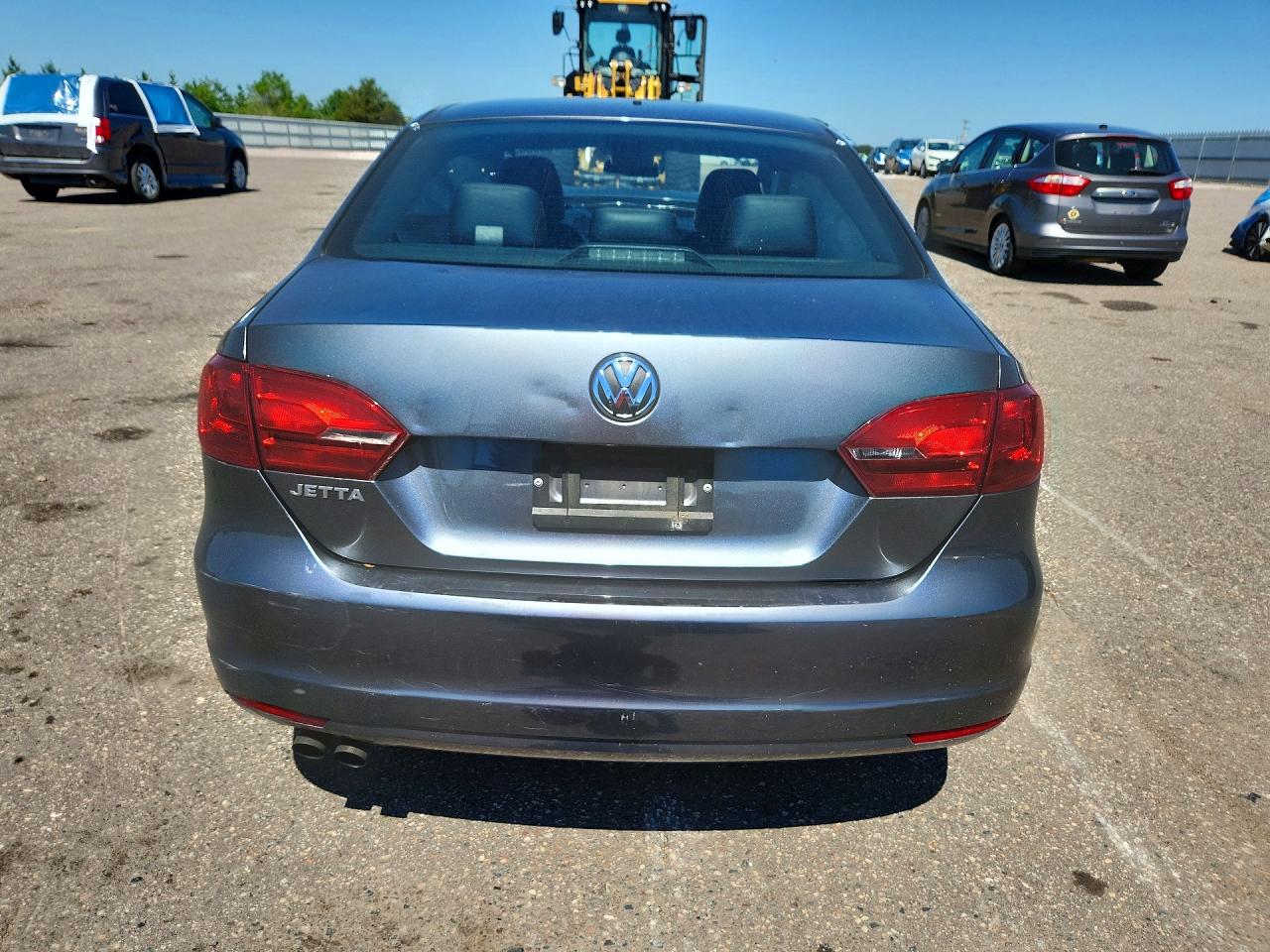 2014 Volkswagen Jetta Base Серый vin: 3VW2K7AJ1EM304975