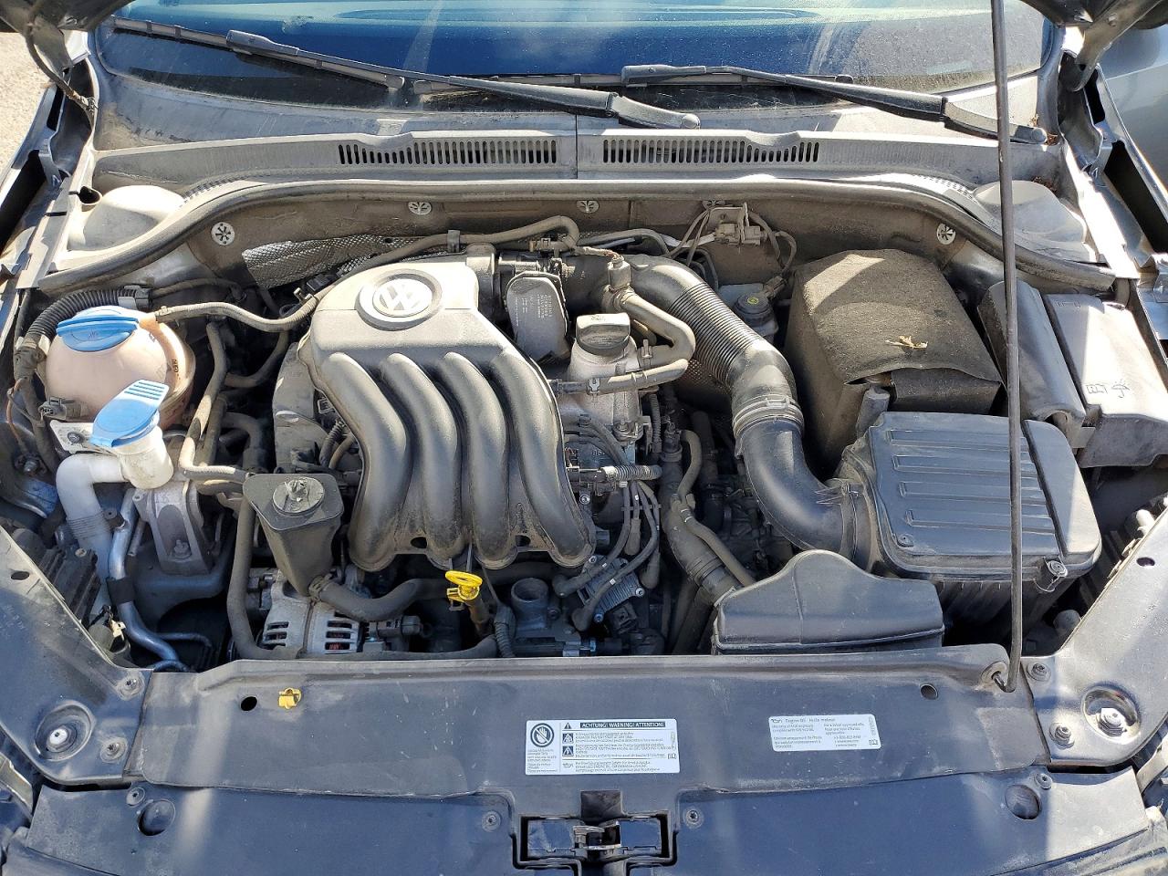 2014 Volkswagen Jetta Base Серый vin: 3VW2K7AJ1EM332131