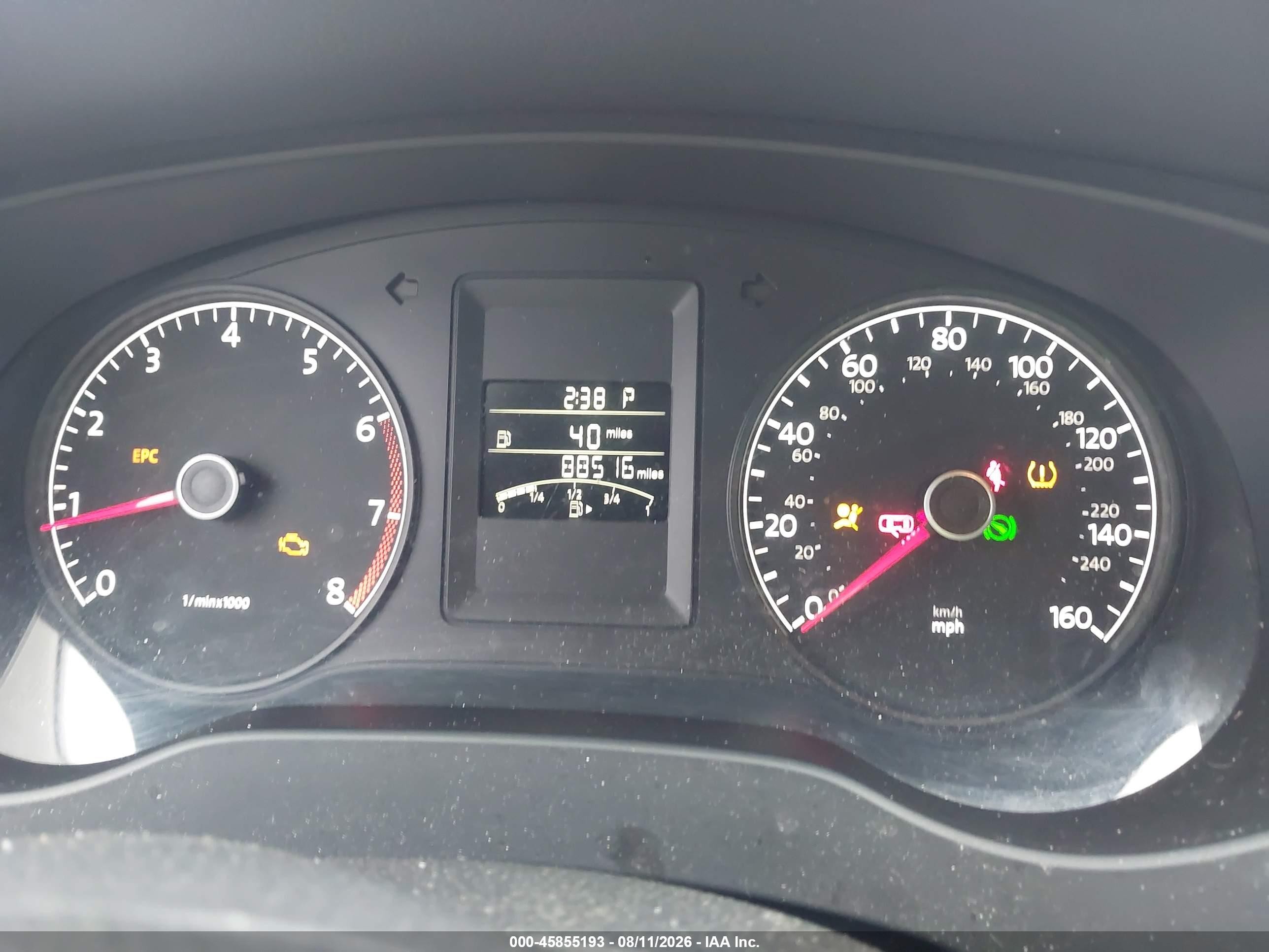 2014 Volkswagen Jetta 2.0l S Белый vin: 3VW2K7AJ1EM334249
