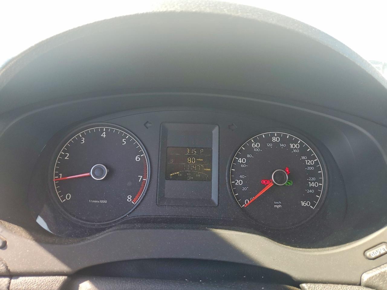 2014 Volkswagen Jetta Base Белый vin: 3VW2K7AJ1EM425750