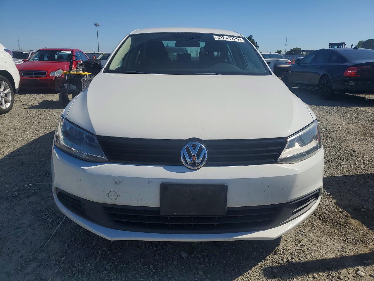 2014 Volkswagen Jetta Base Белый vin: 3VW2K7AJ1EM425750