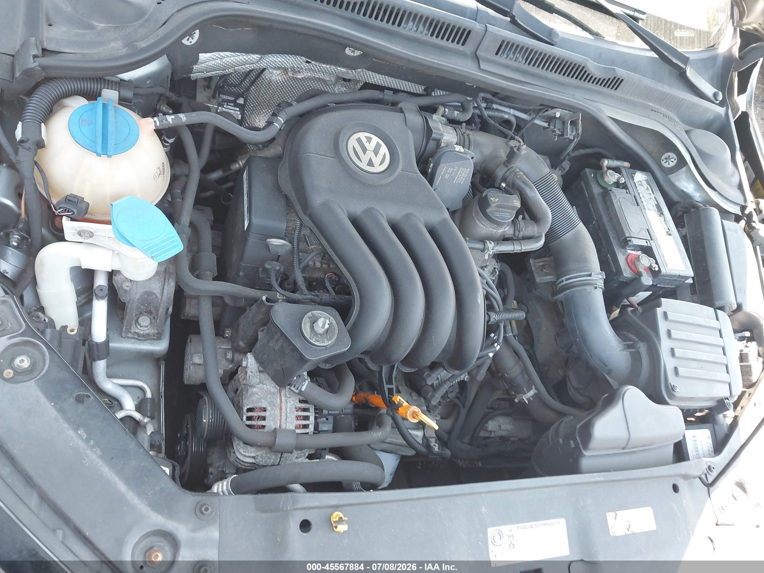 2015 Volkswagen Jetta 2.0l S Gray vin: 3VW2K7AJ1FM336410