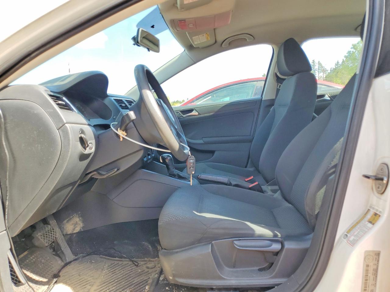 2011 Volkswagen Jetta Base Белый vin: 3VW2K7AJ2BM075993