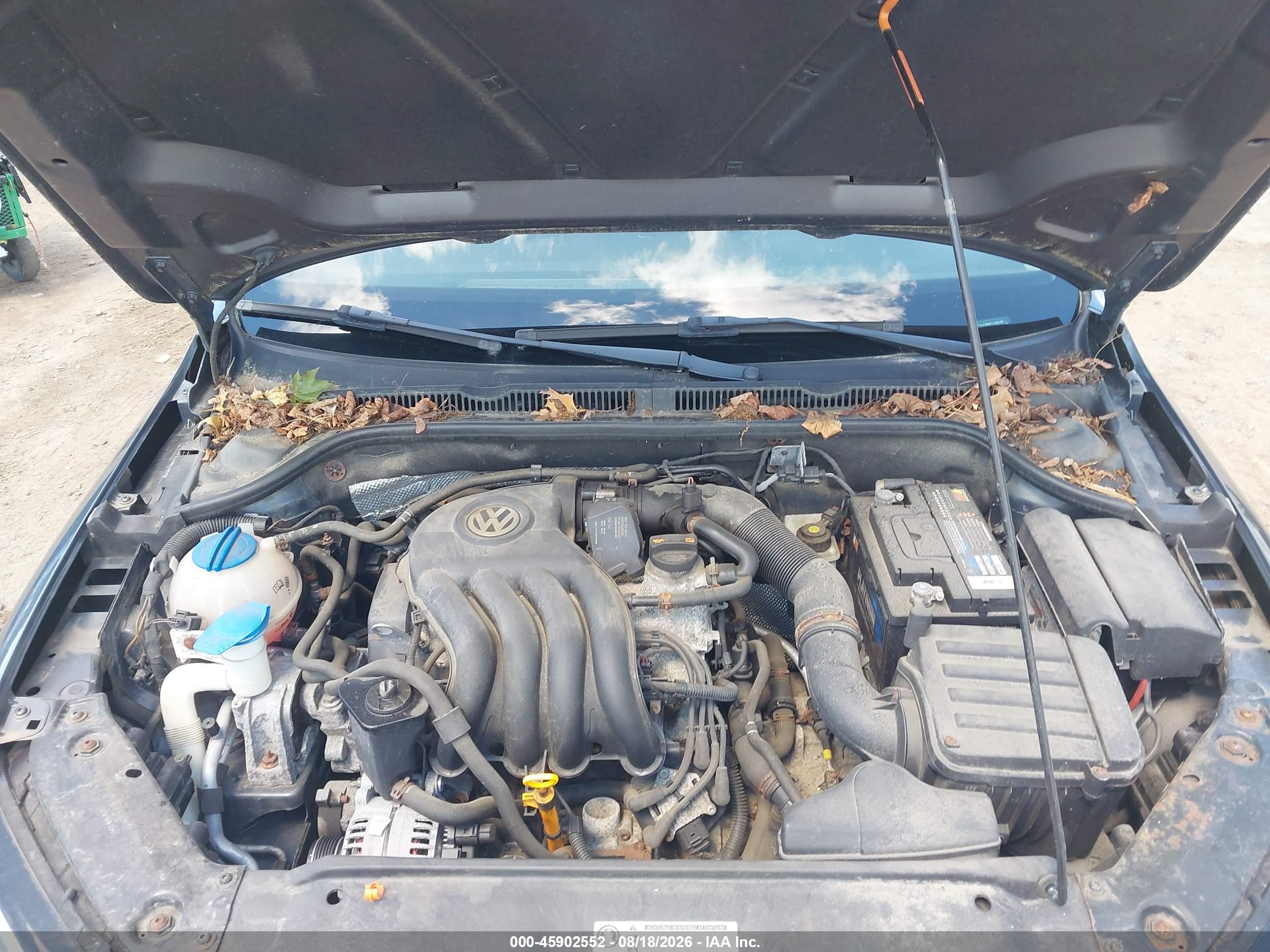 2011 Volkswagen Jetta 2.0l S Gray vin: 3VW2K7AJ2BM118549