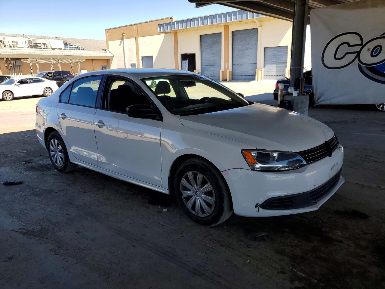 2011 Volkswagen Jetta Base White vin: 3VW2K7AJ2BM374464