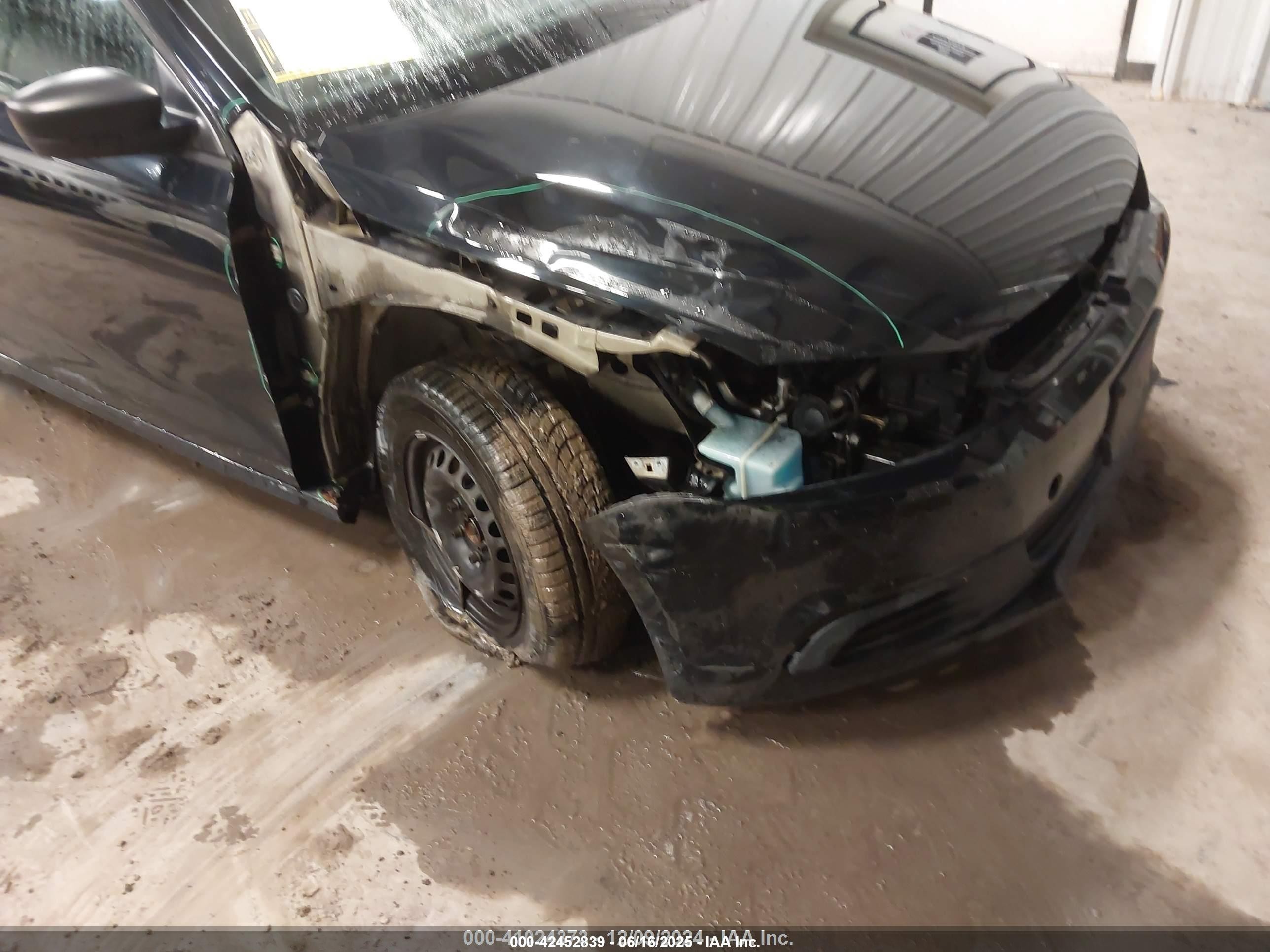 2011 Volkswagen Jetta 2.0l S Черный vin: 3VW2K7AJ2BM389921