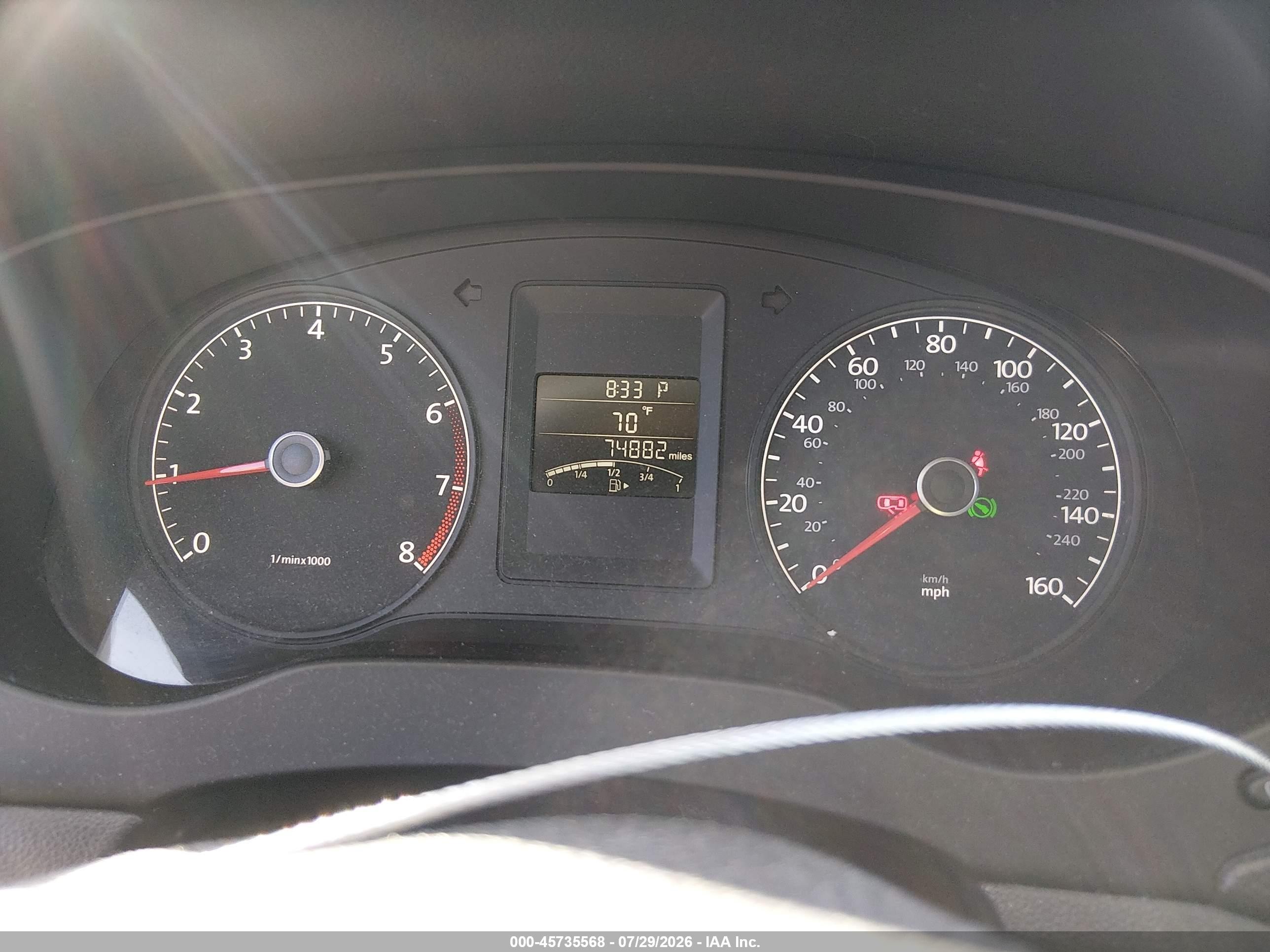 2013 Volkswagen Jetta 2.0l S Silver vin: 3VW2K7AJ2DM213373