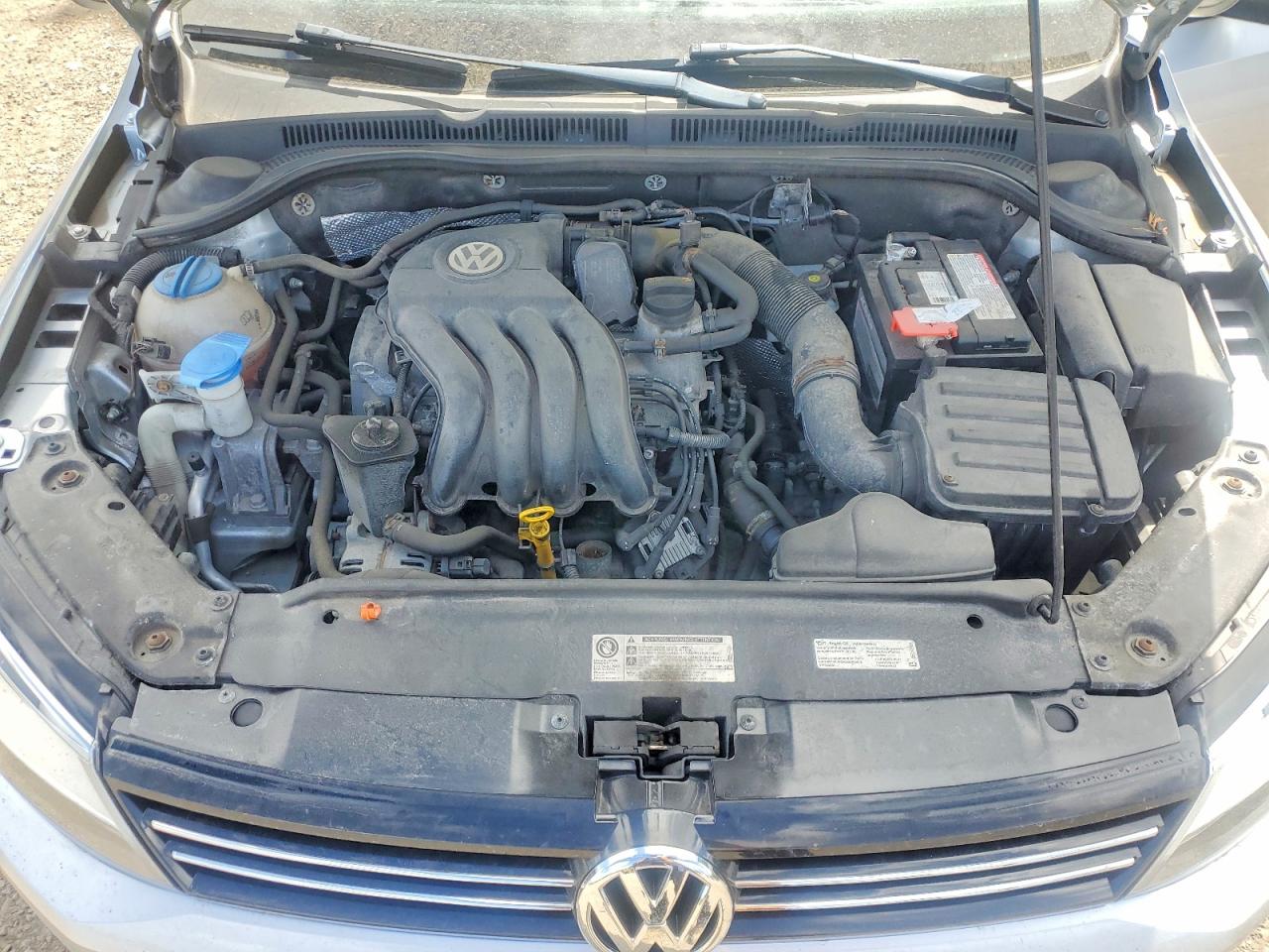 2013 Volkswagen Jetta Base Серебряный vin: 3VW2K7AJ2DM451756