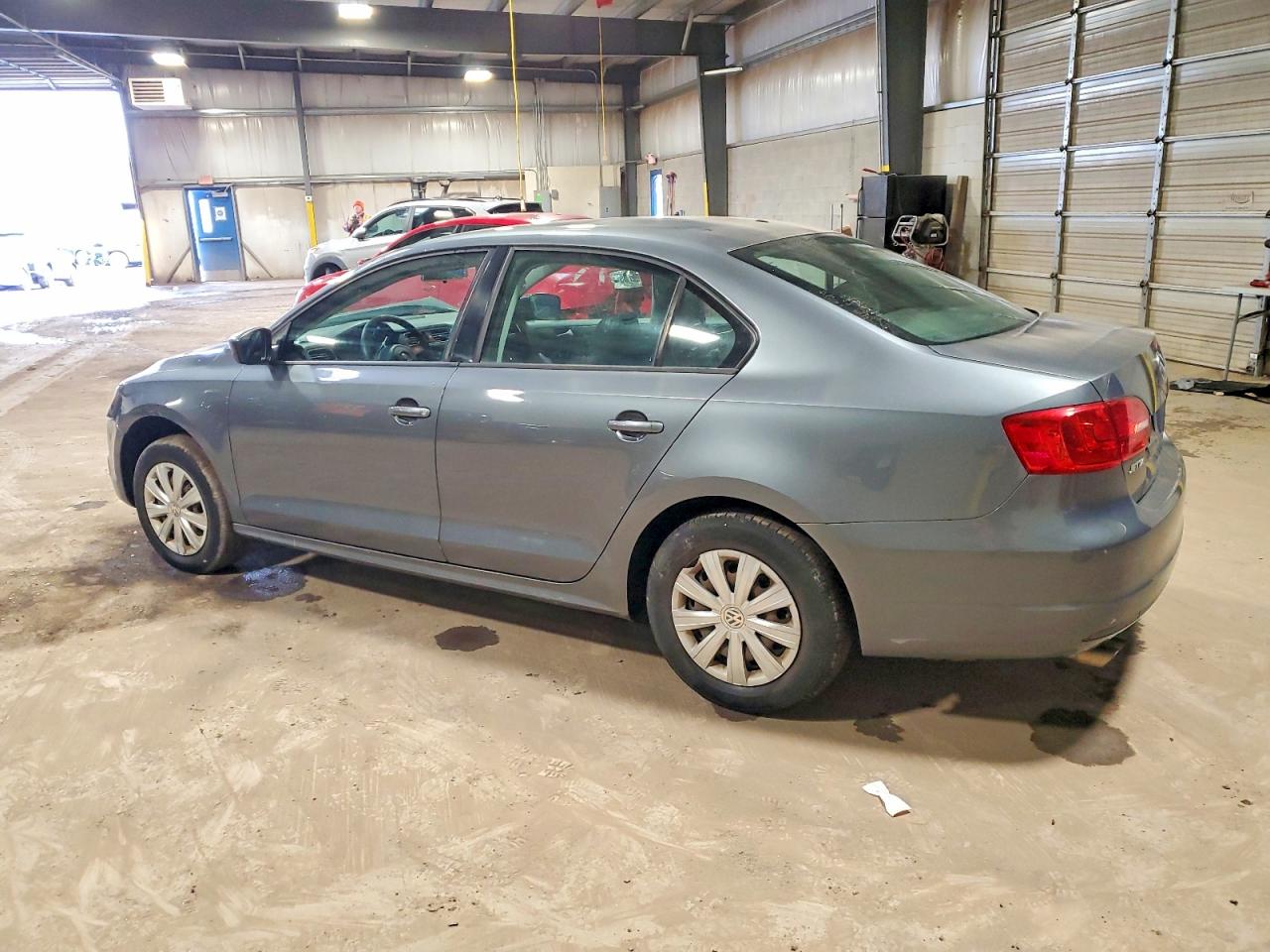 2014 Volkswagen Jetta Base Серый vin: 3VW2K7AJ2EM218641