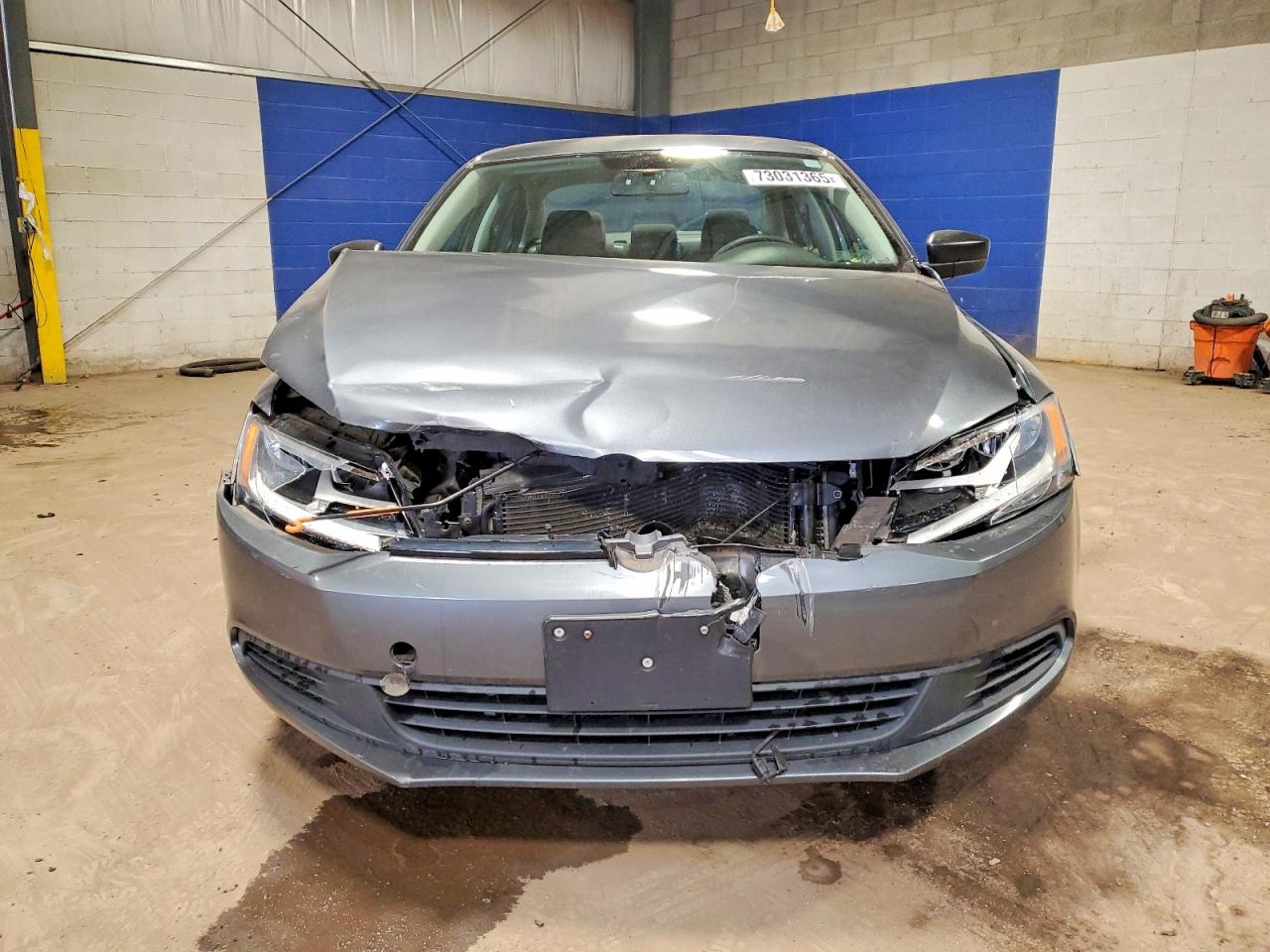 2014 Volkswagen Jetta Base Серый vin: 3VW2K7AJ2EM218641