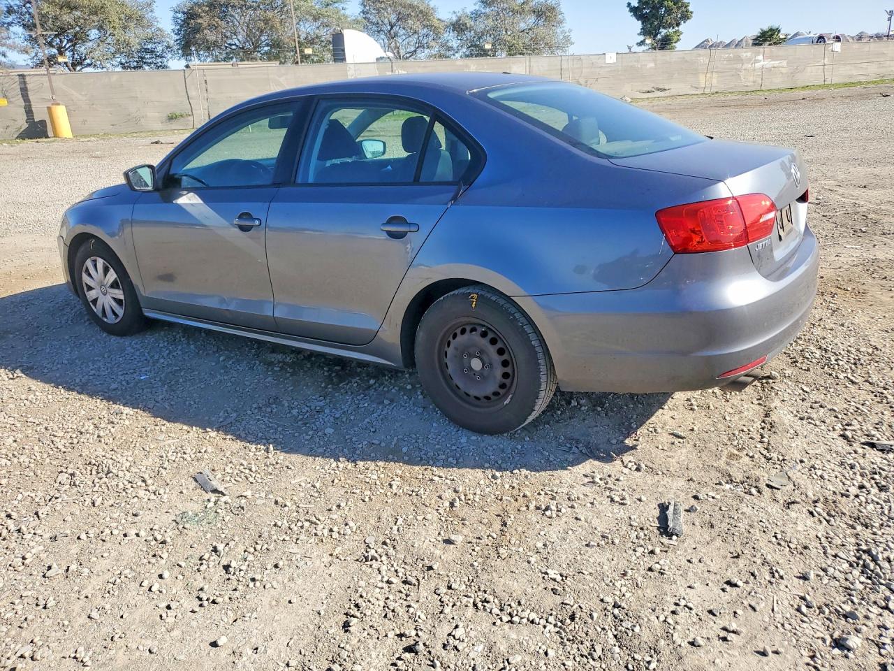 2014 Volkswagen Jetta Base Серый vin: 3VW2K7AJ2EM444999