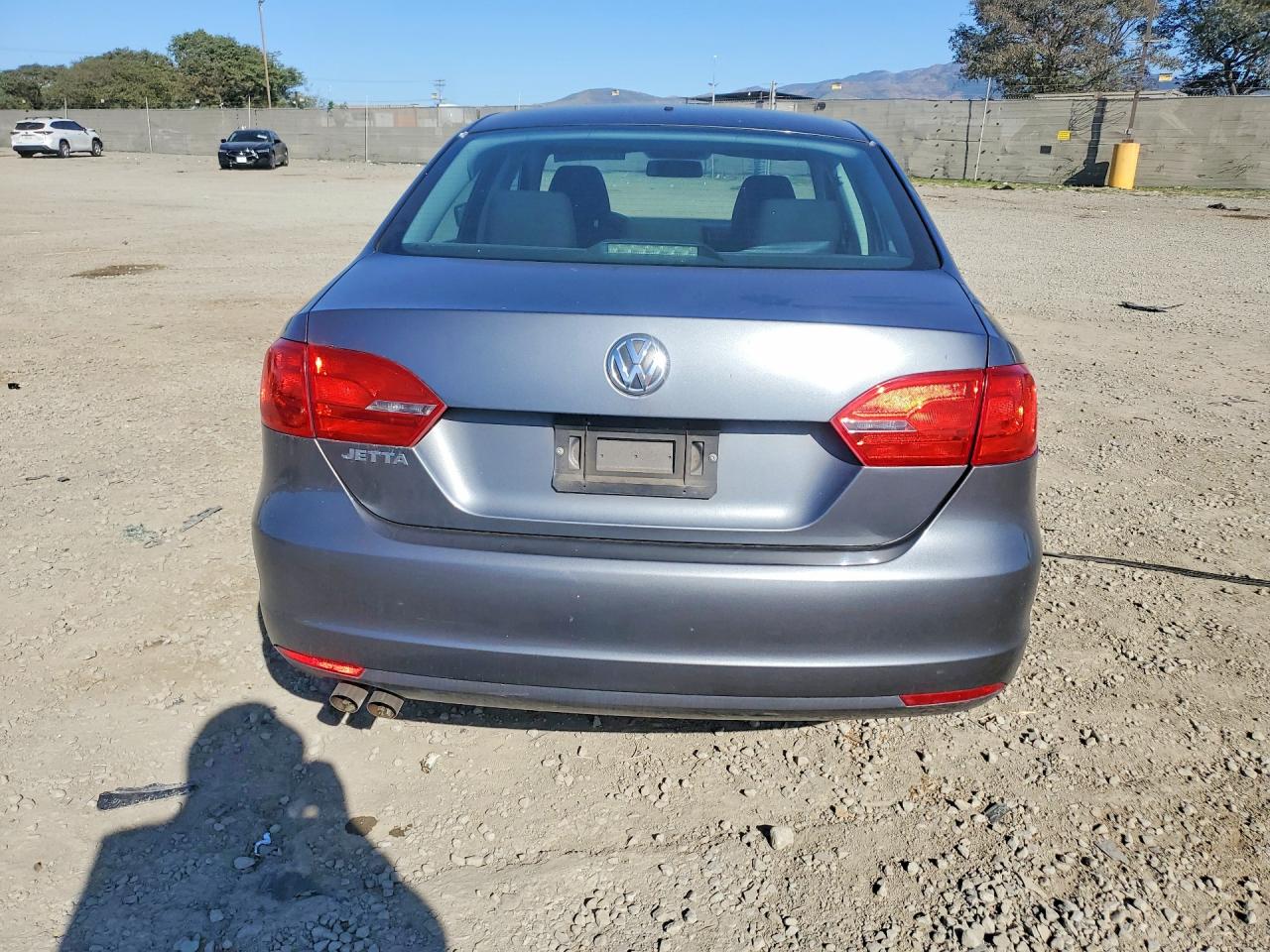 2014 Volkswagen Jetta Base Серый vin: 3VW2K7AJ2EM444999
