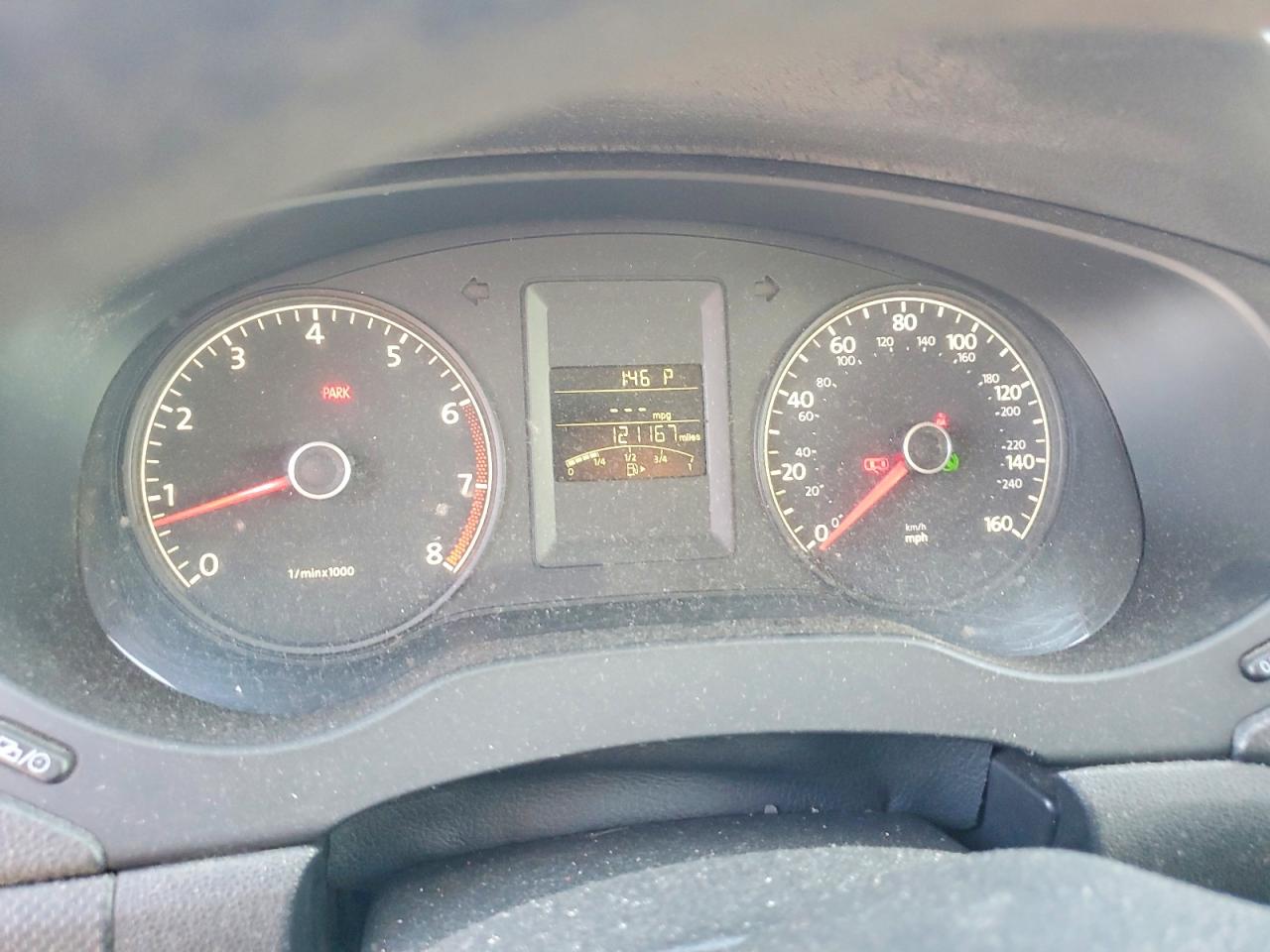 2014 Volkswagen Jetta Base Серый vin: 3VW2K7AJ2EM444999