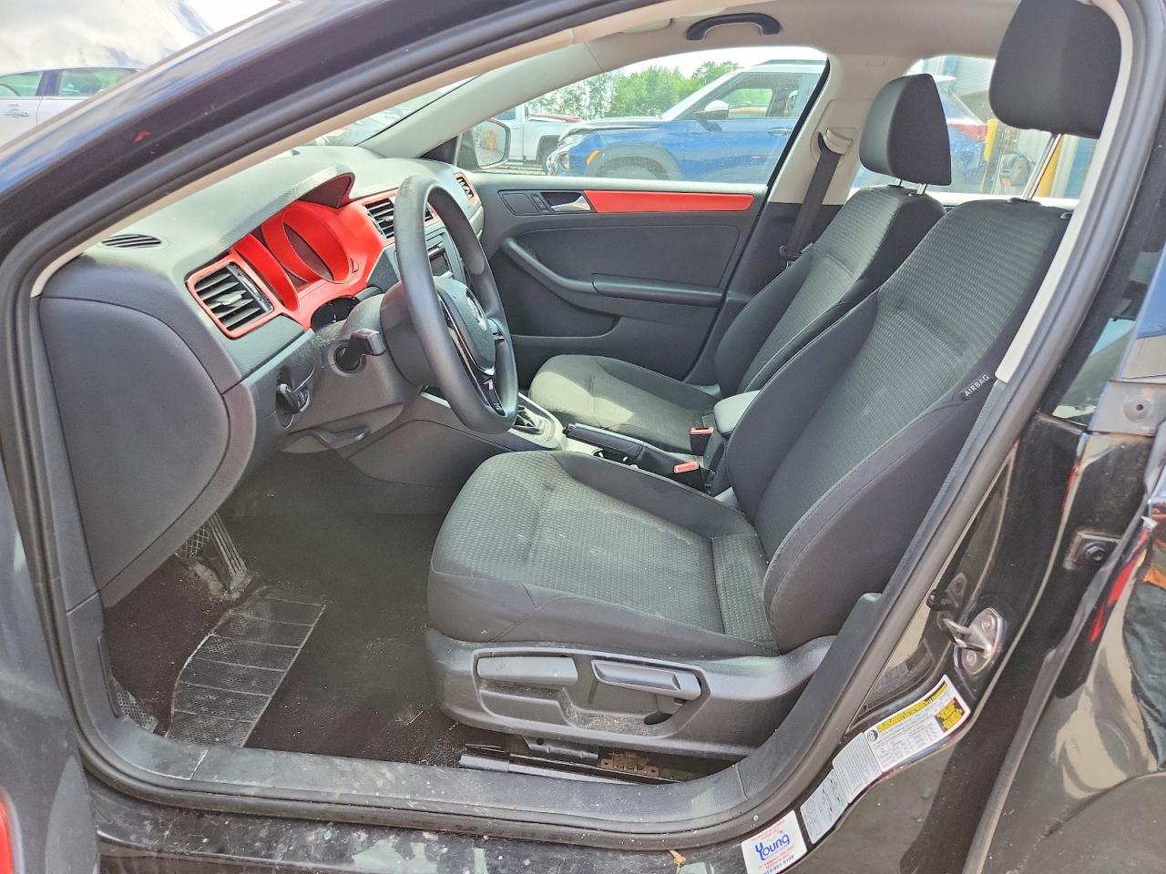 2015 Volkswagen Jetta Black vin: 3VW2K7AJ2FM351515