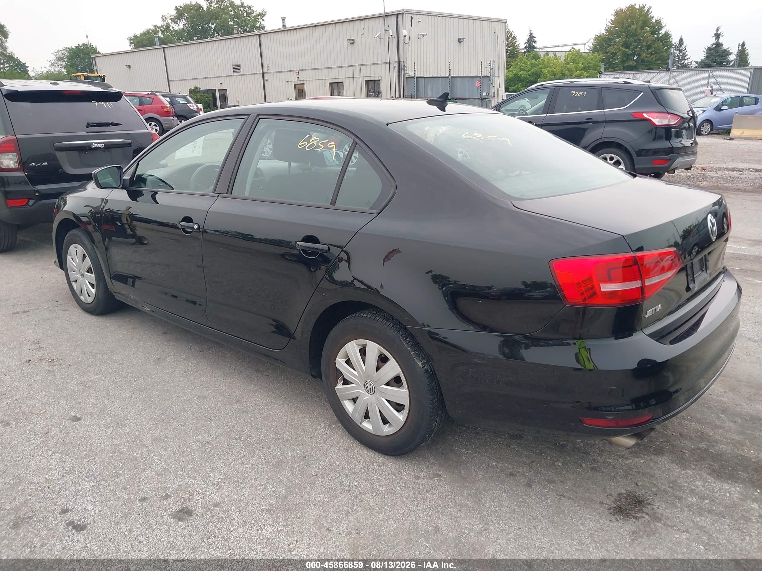 2015 Volkswagen Jetta 2.0l S Gray vin: 3VW2K7AJ2FM409977