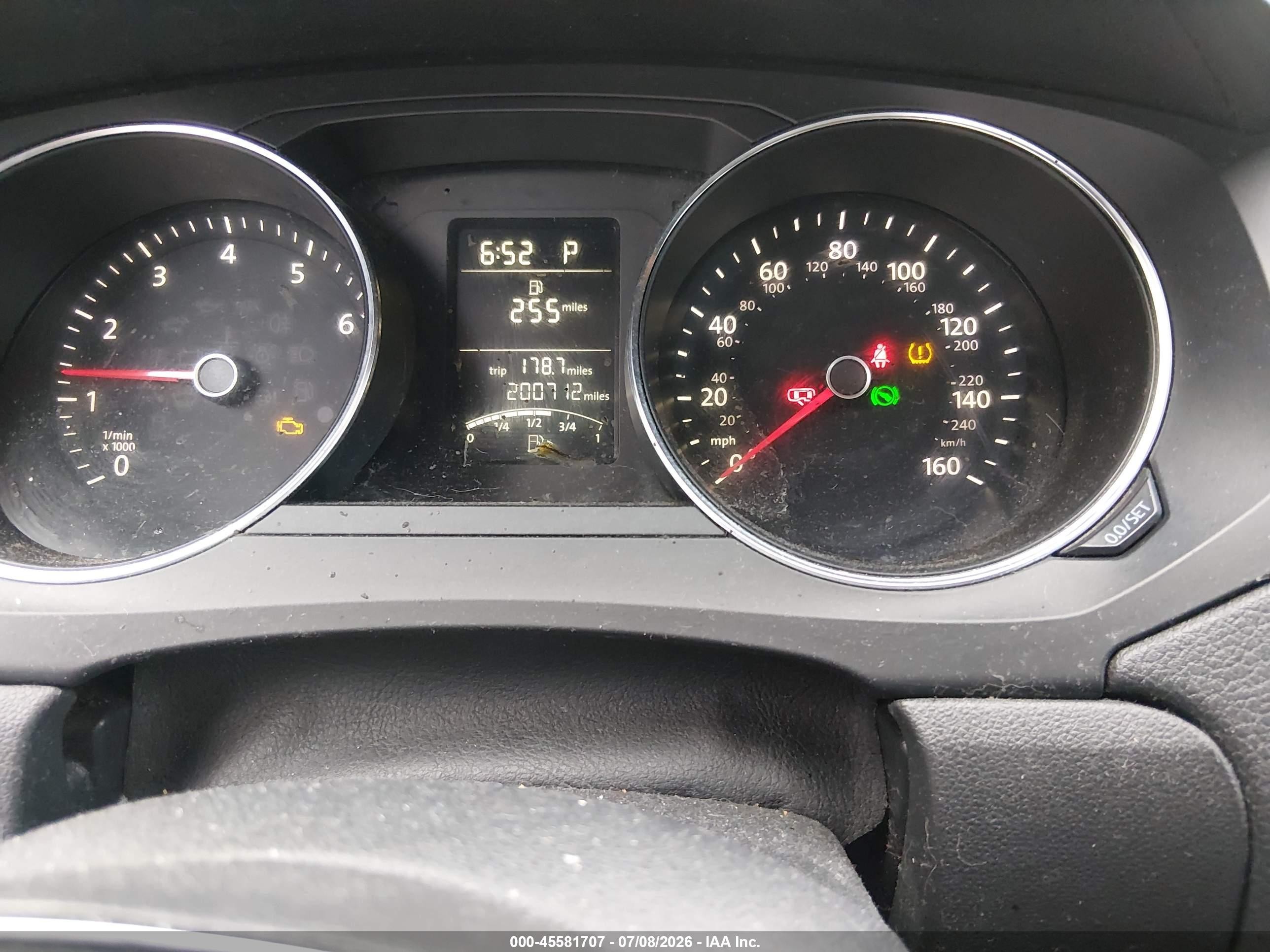 2015 Volkswagen Jetta 2.0l S Черный vin: 3VW2K7AJ2FM418498