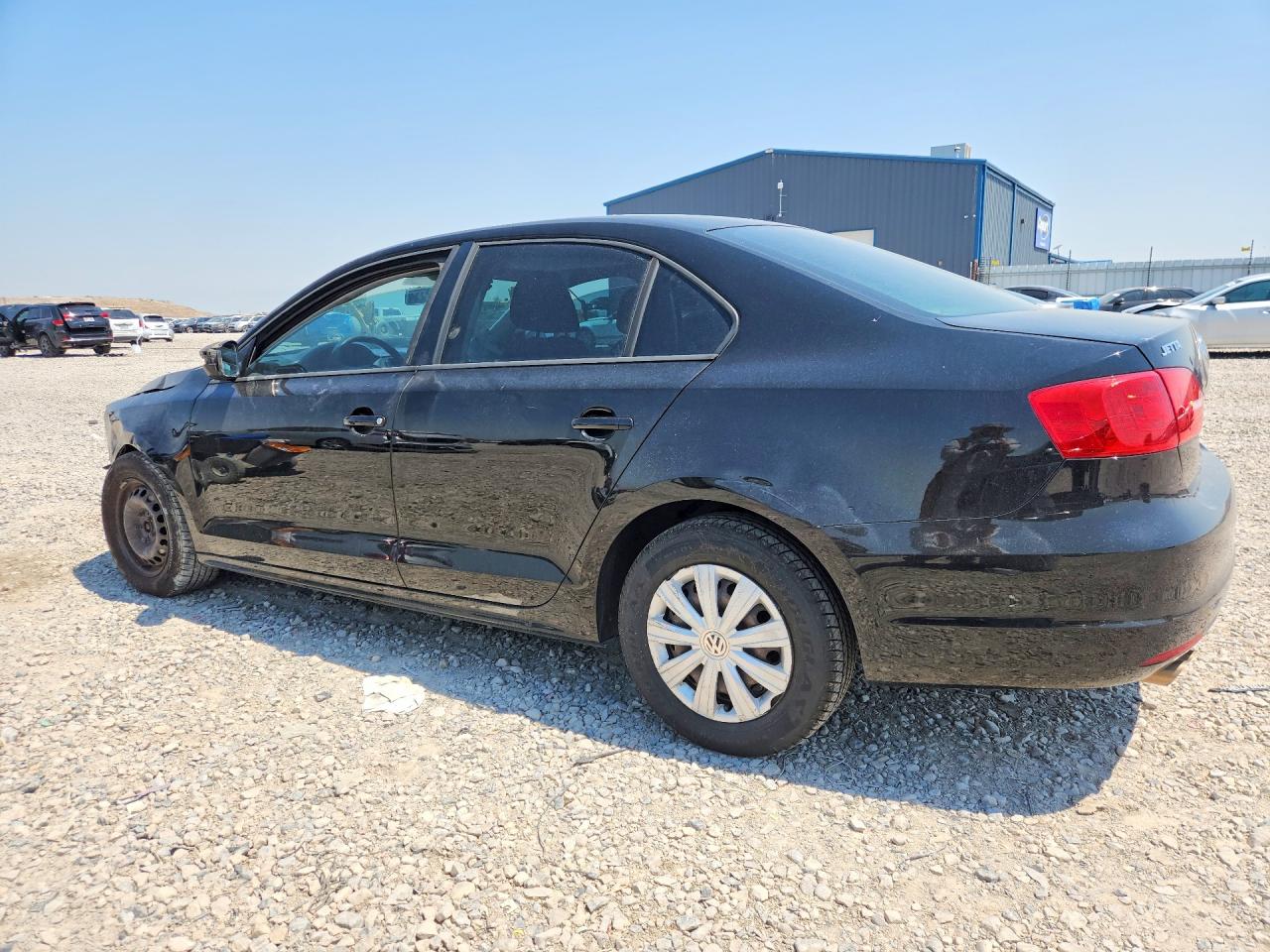 2012 Volkswagen Jetta Base Black vin: 3VW2K7AJ3CM372269