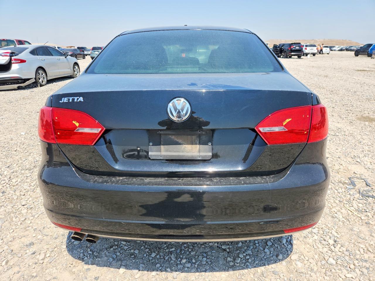 2012 Volkswagen Jetta Base Black vin: 3VW2K7AJ3CM372269