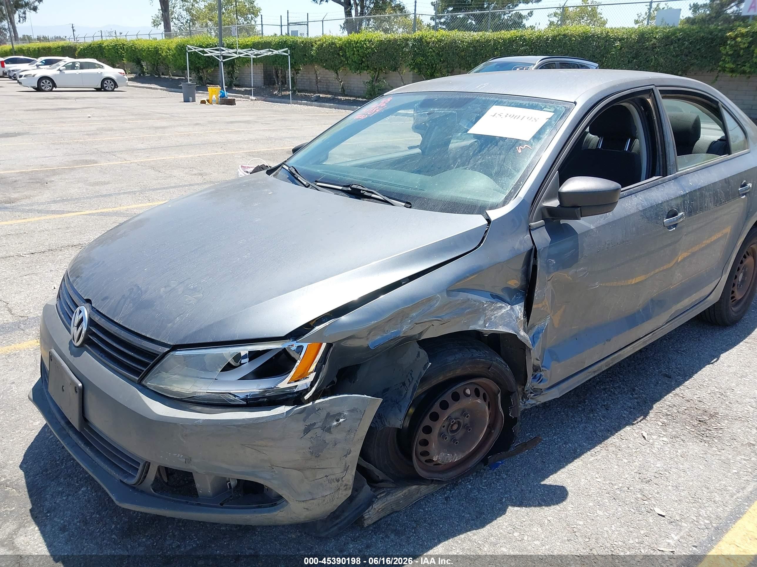2012 Volkswagen Jetta 2.0l S Gray vin: 3VW2K7AJ3CM418280