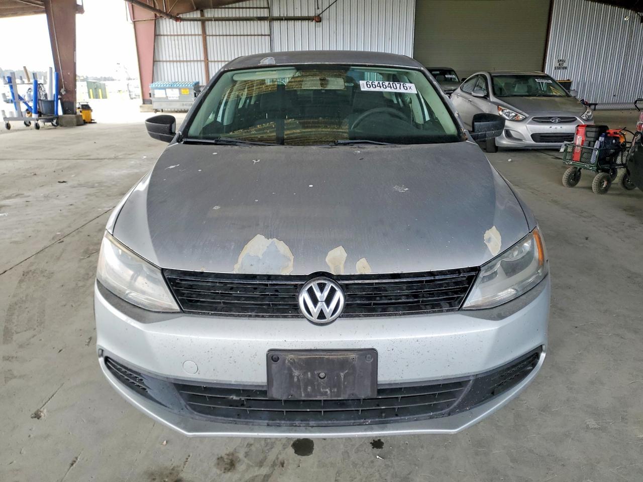 2012 Volkswagen Jetta Base Серебряный vin: 3VW2K7AJ3CM423009