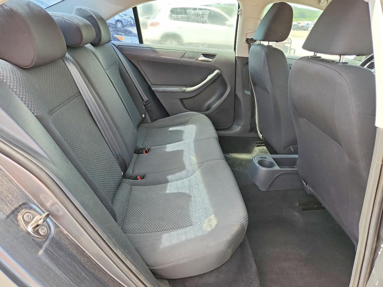 2012 Volkswagen Jetta Base Charcoal vin: 3VW2K7AJ3CM470251
