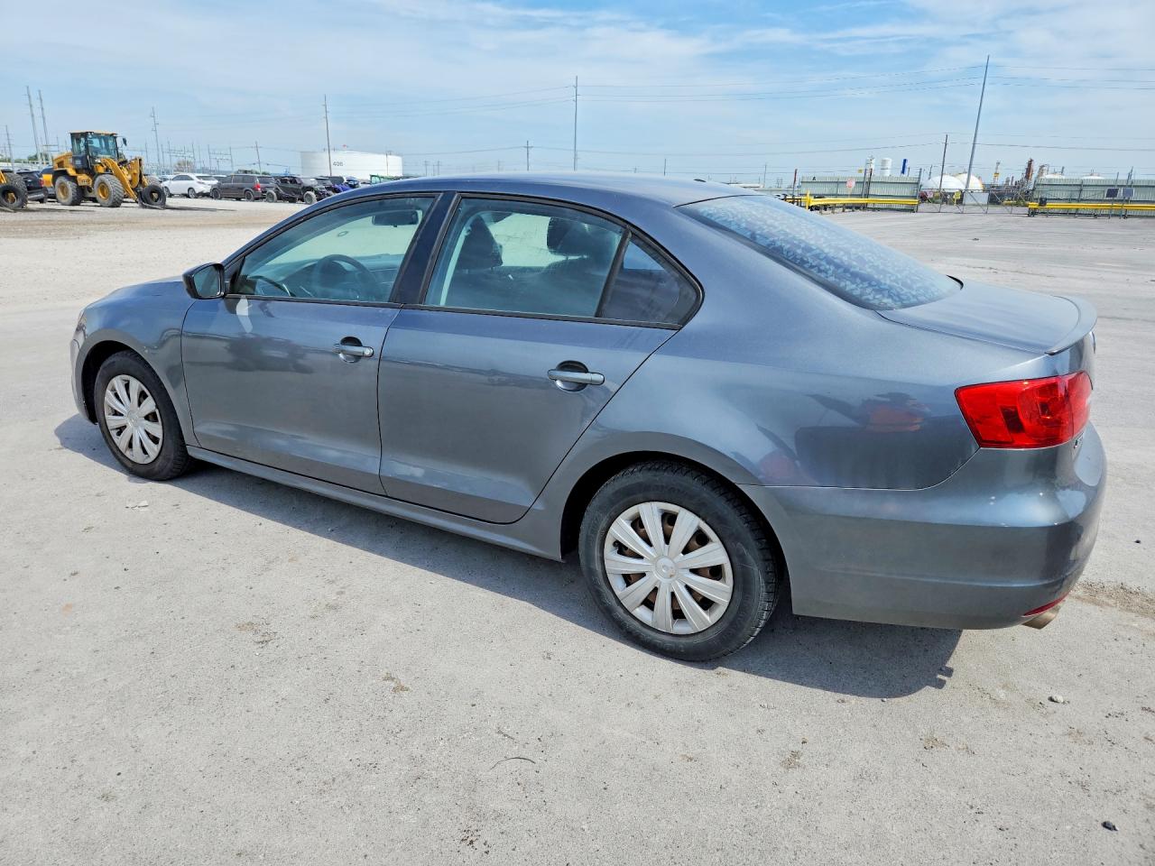 2012 Volkswagen Jetta Base Charcoal vin: 3VW2K7AJ3CM470251