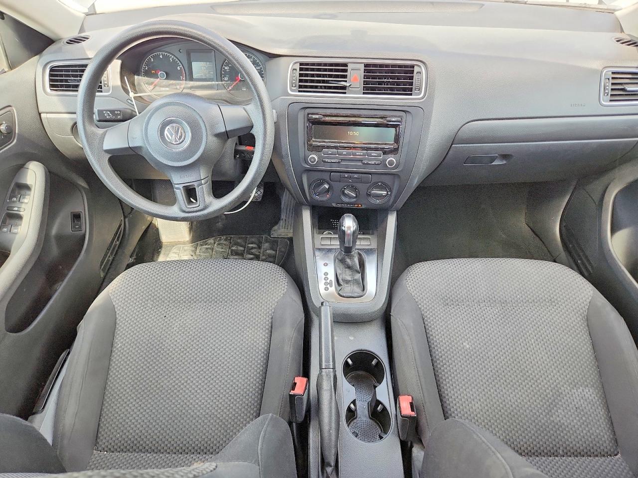 2012 Volkswagen Jetta Base Charcoal vin: 3VW2K7AJ3CM470251