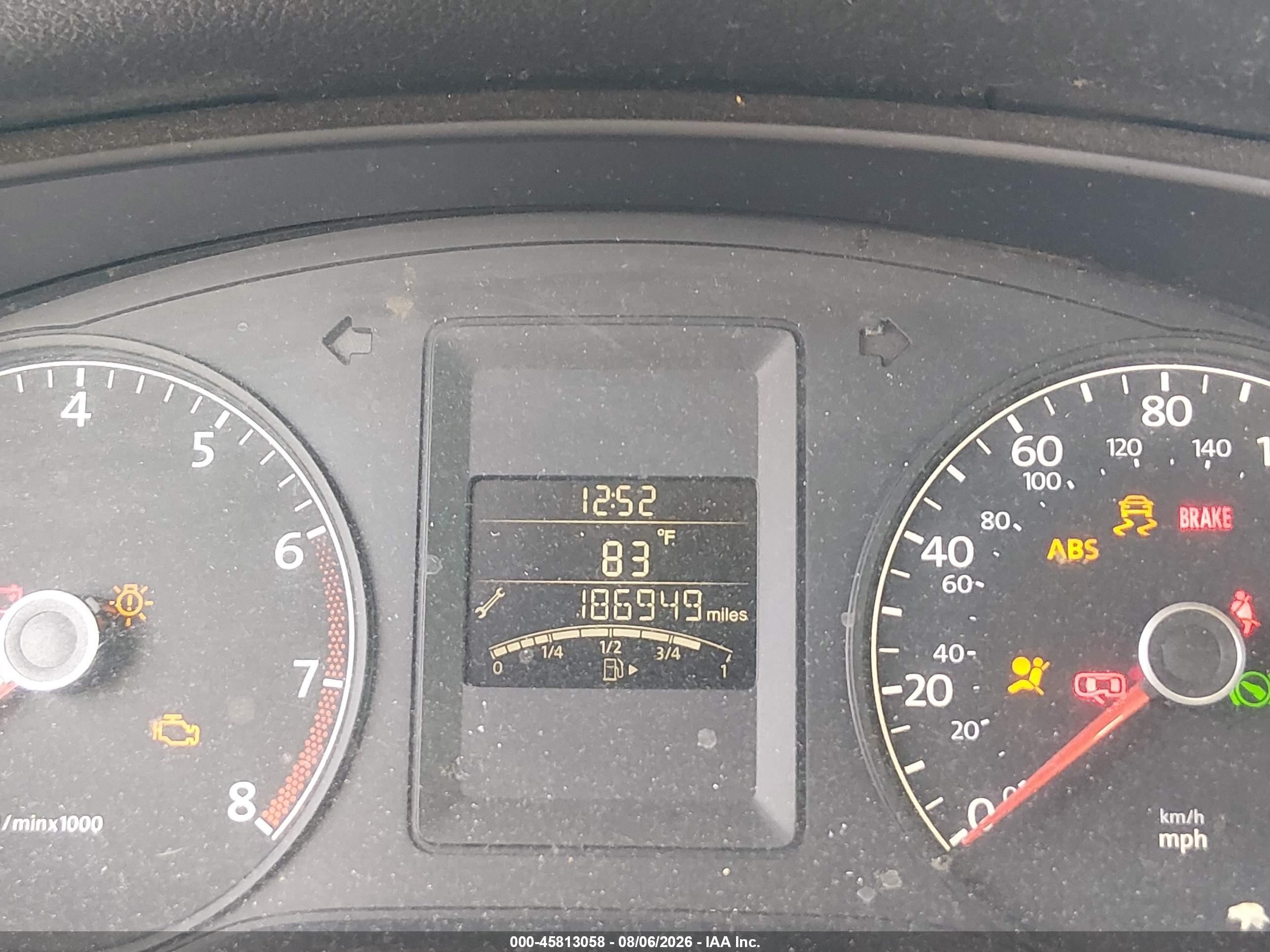 2013 Volkswagen Jetta 2.0l S Brown vin: 3VW2K7AJ3DM236404