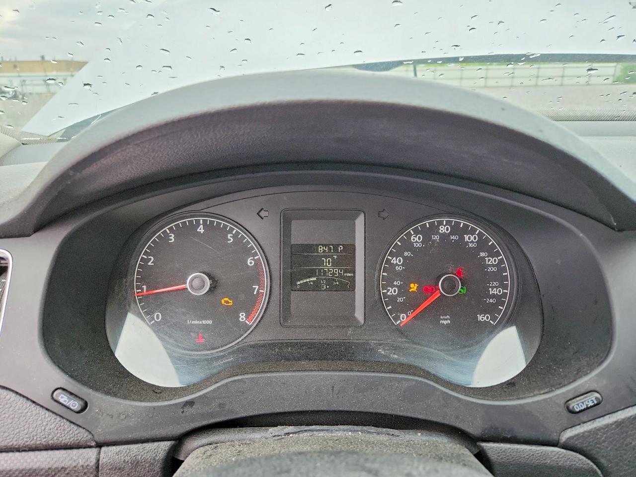 2014 Volkswagen Jetta Base Серебряный vin: 3VW2K7AJ3EM276953