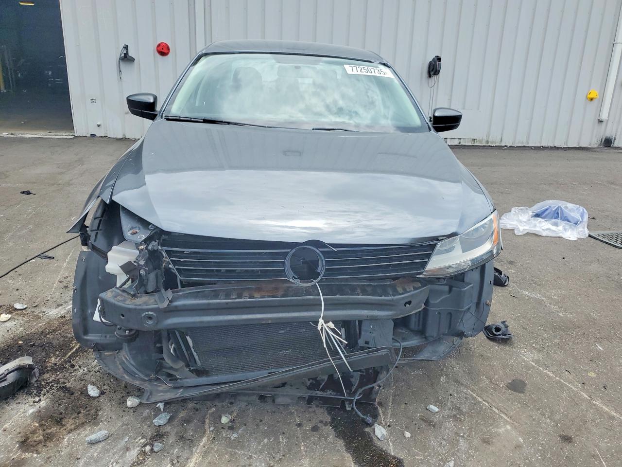 2014 Volkswagen Jetta Base Gray vin: 3VW2K7AJ3EM307330