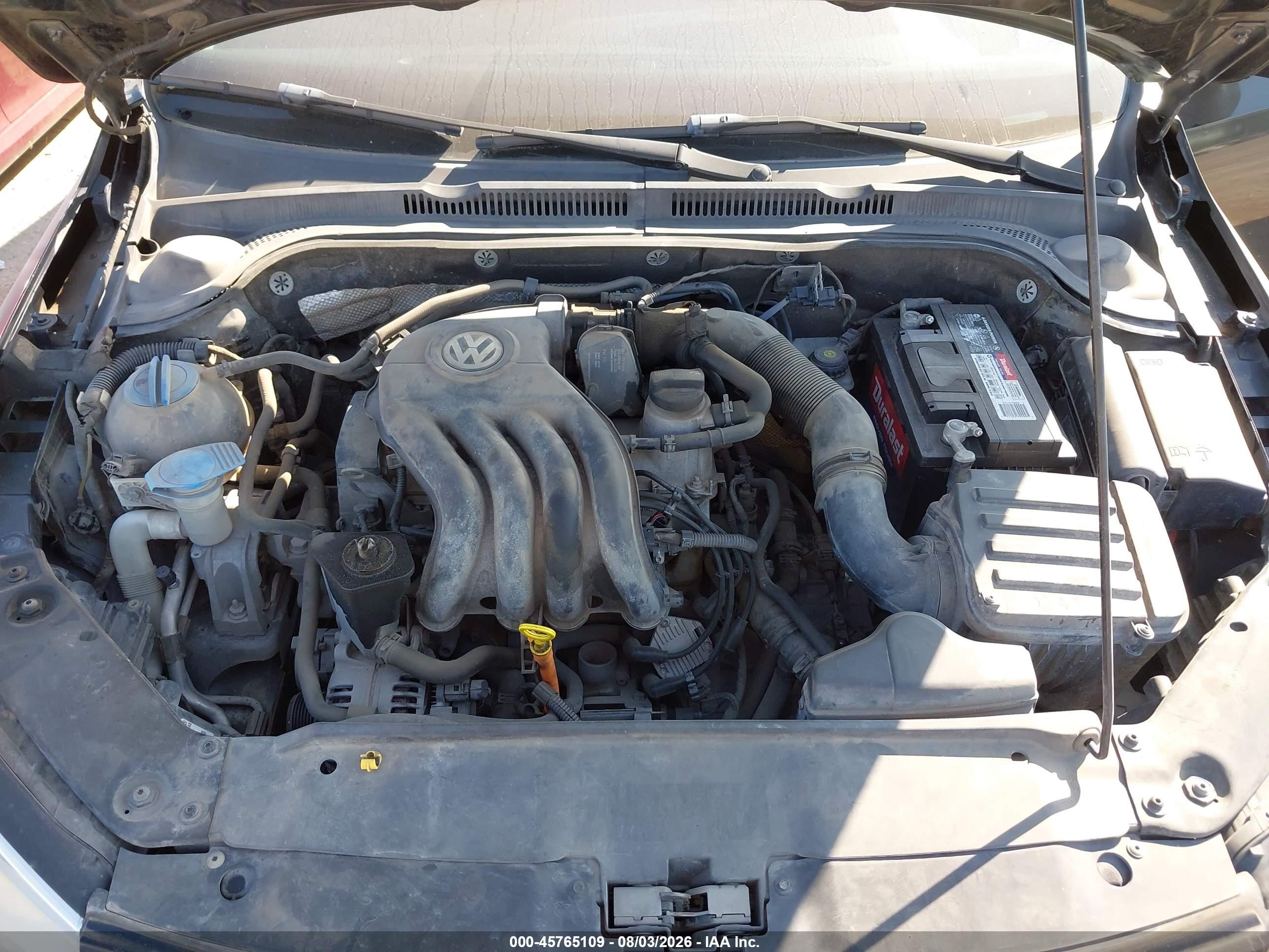 2014 Volkswagen Jetta 2.0l S Черный vin: 3VW2K7AJ3EM311667