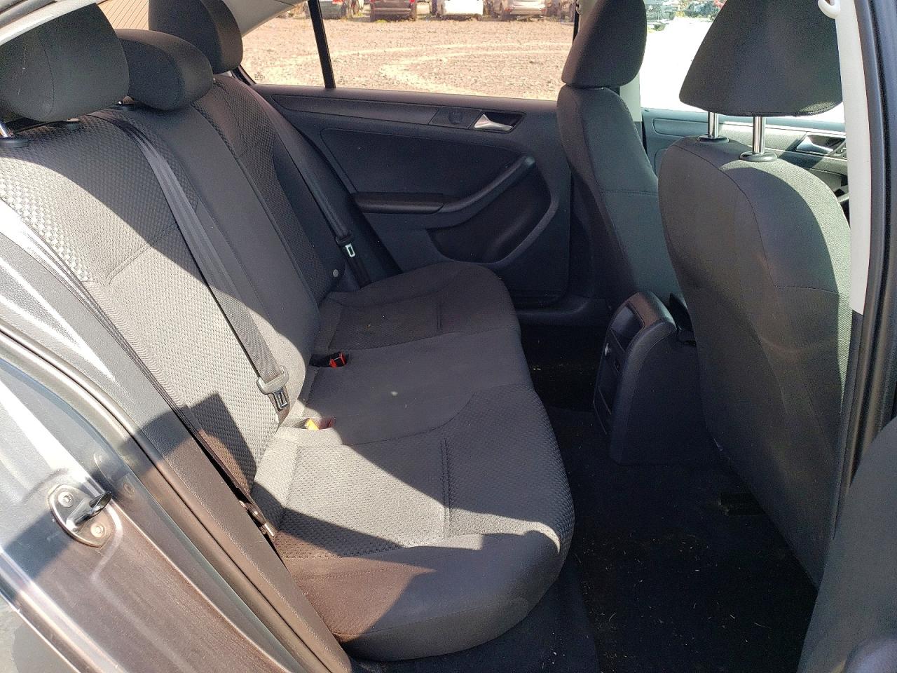2014 Volkswagen Jetta Base Gray vin: 3VW2K7AJ3EM351442