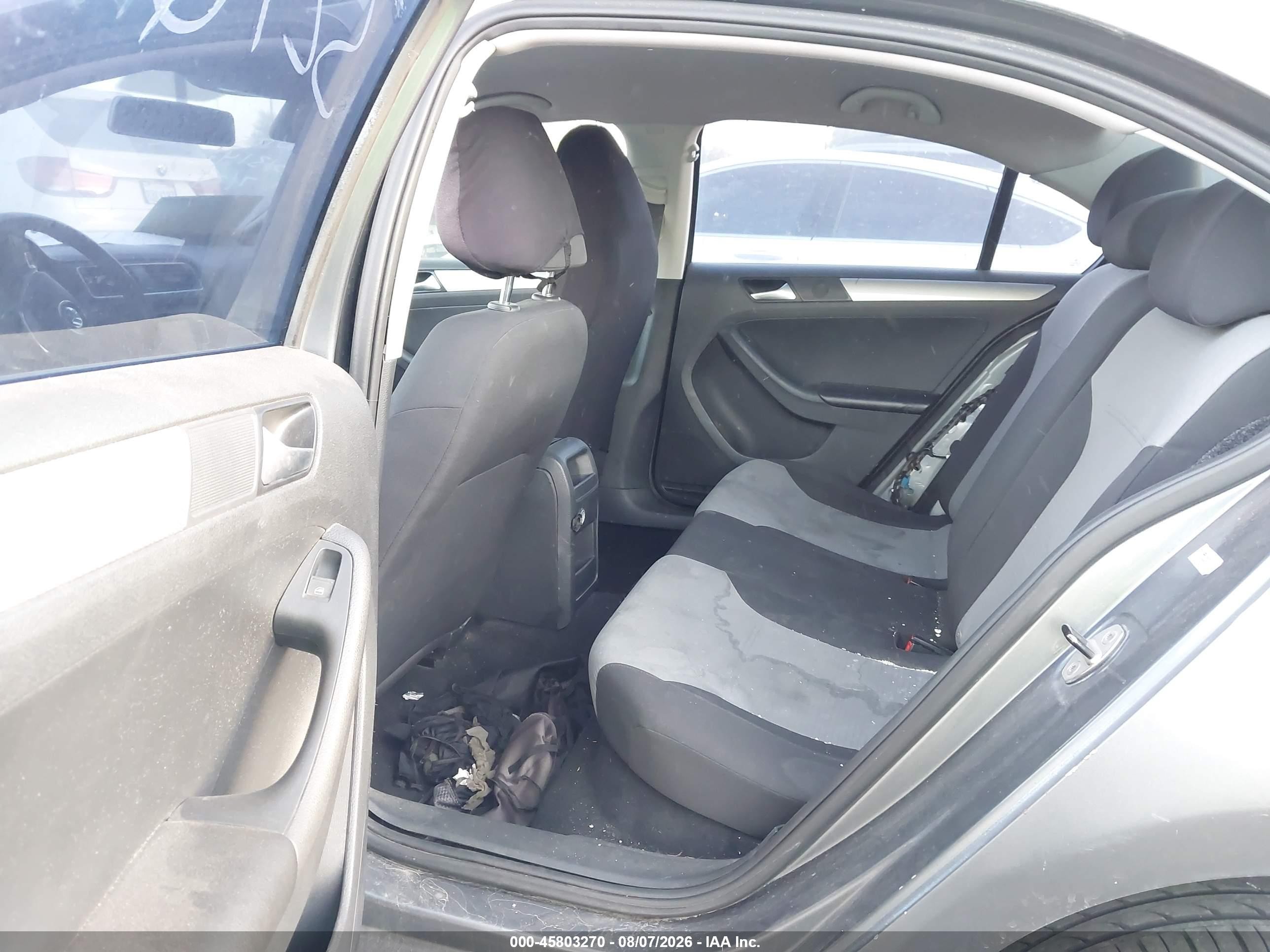 2015 Volkswagen Jetta 2.0l S Gray vin: 3VW2K7AJ3FM211957