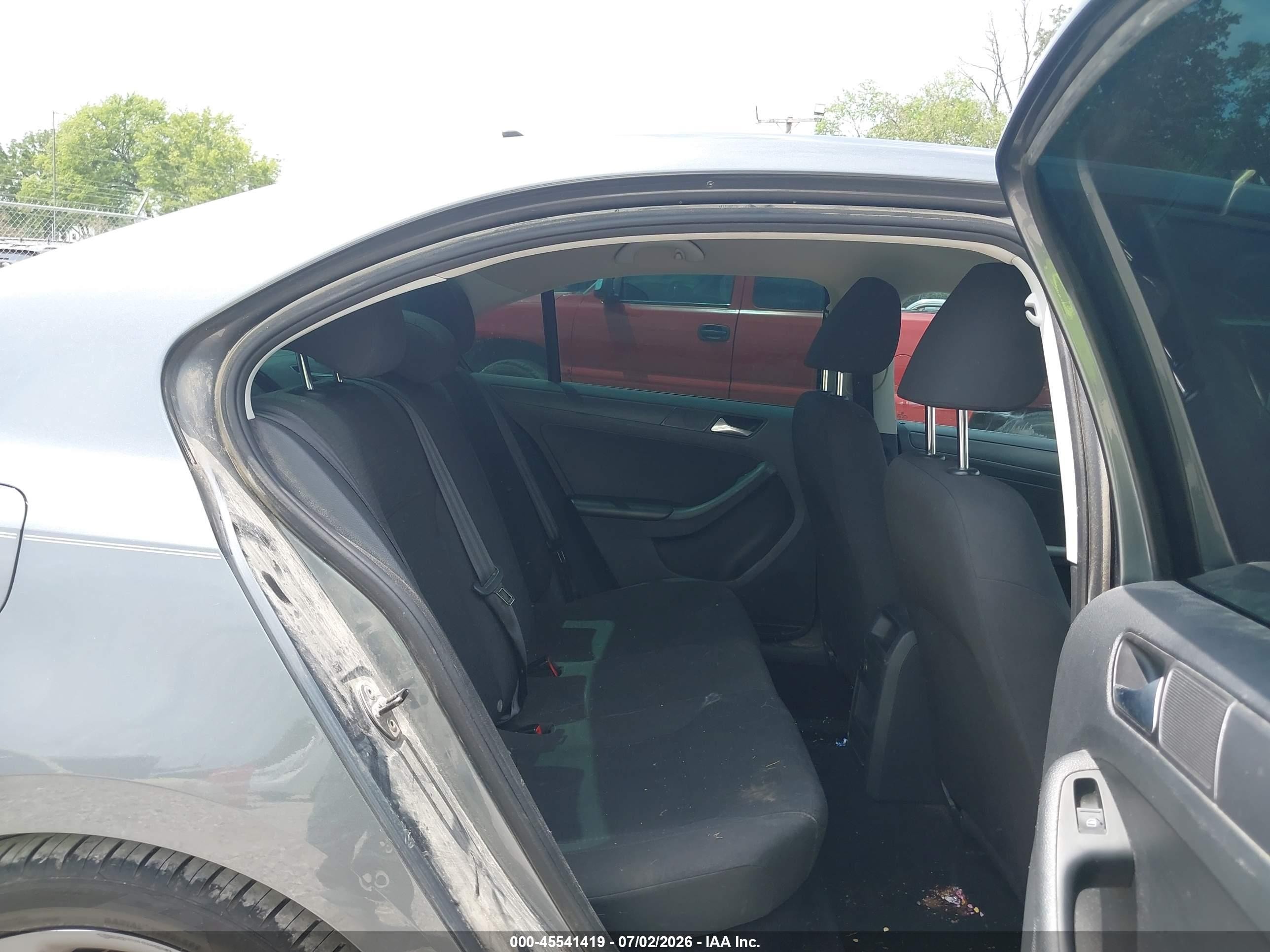 2015 Volkswagen Jetta 2.0l S Серый vin: 3VW2K7AJ3FM215829