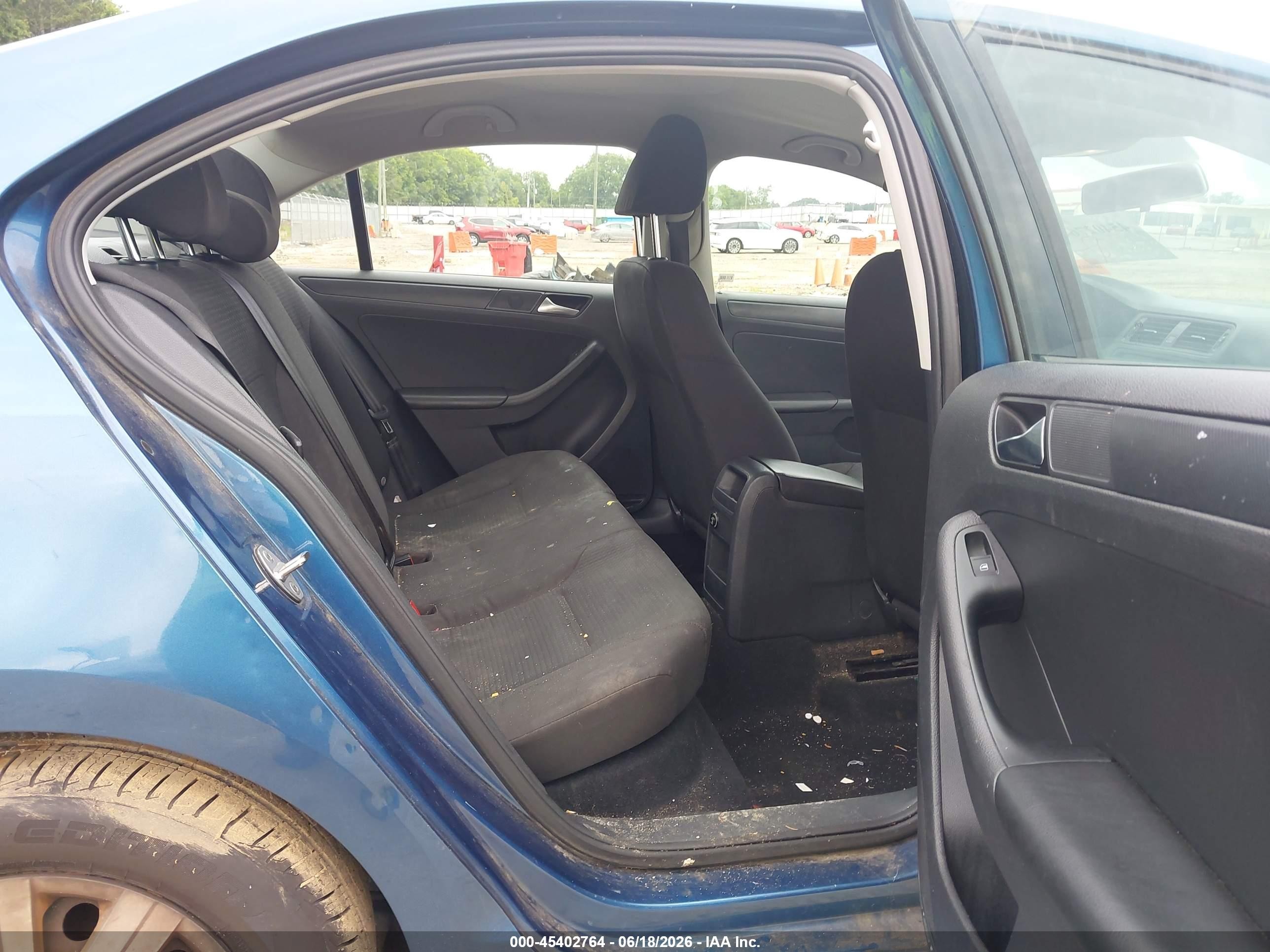 2015 Volkswagen Jetta 2.0l S Синий vin: 3VW2K7AJ3FM279725