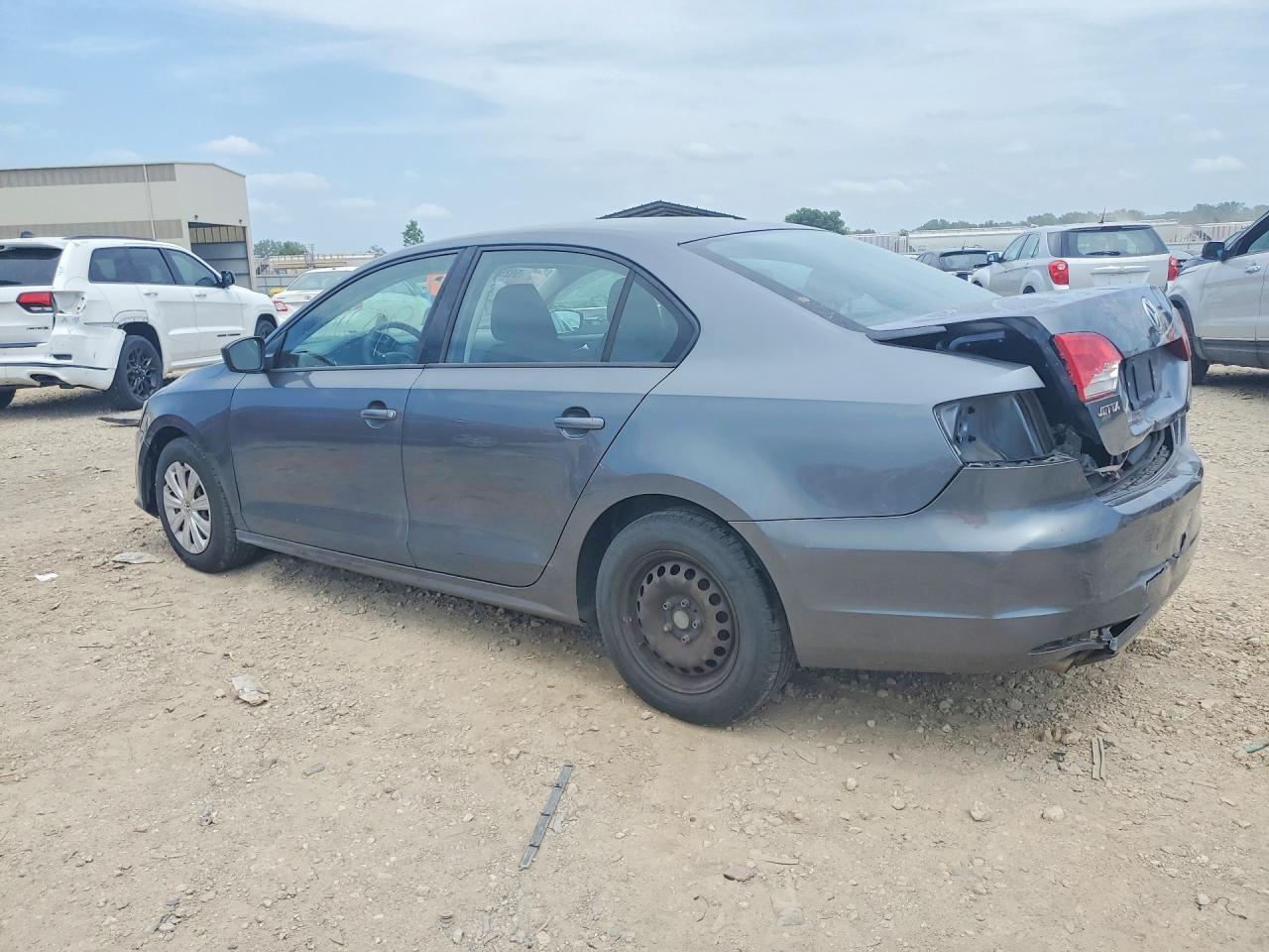 2015 Volkswagen Jetta Base Gray vin: 3VW2K7AJ3FM316692