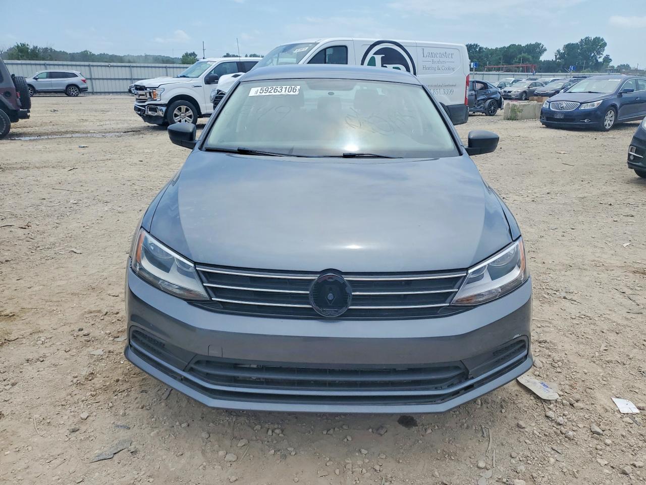 2015 Volkswagen Jetta Base Gray vin: 3VW2K7AJ3FM316692