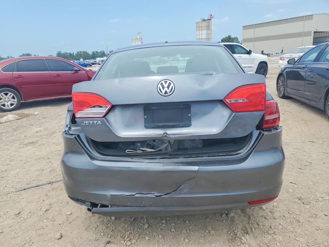 2015 Volkswagen Jetta Base Gray vin: 3VW2K7AJ3FM316692