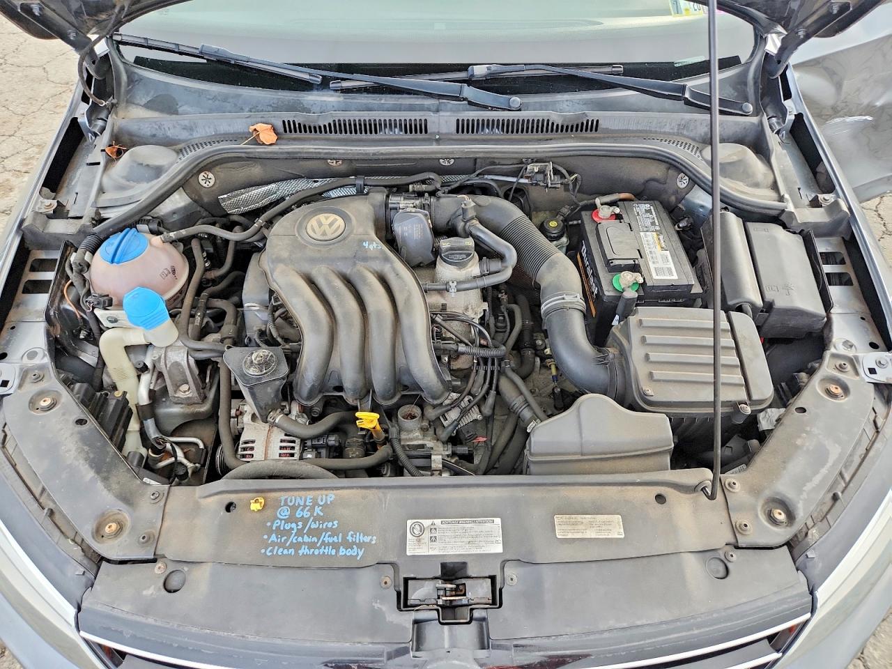 2015 Volkswagen Jetta Base Gray vin: 3VW2K7AJ3FM334318