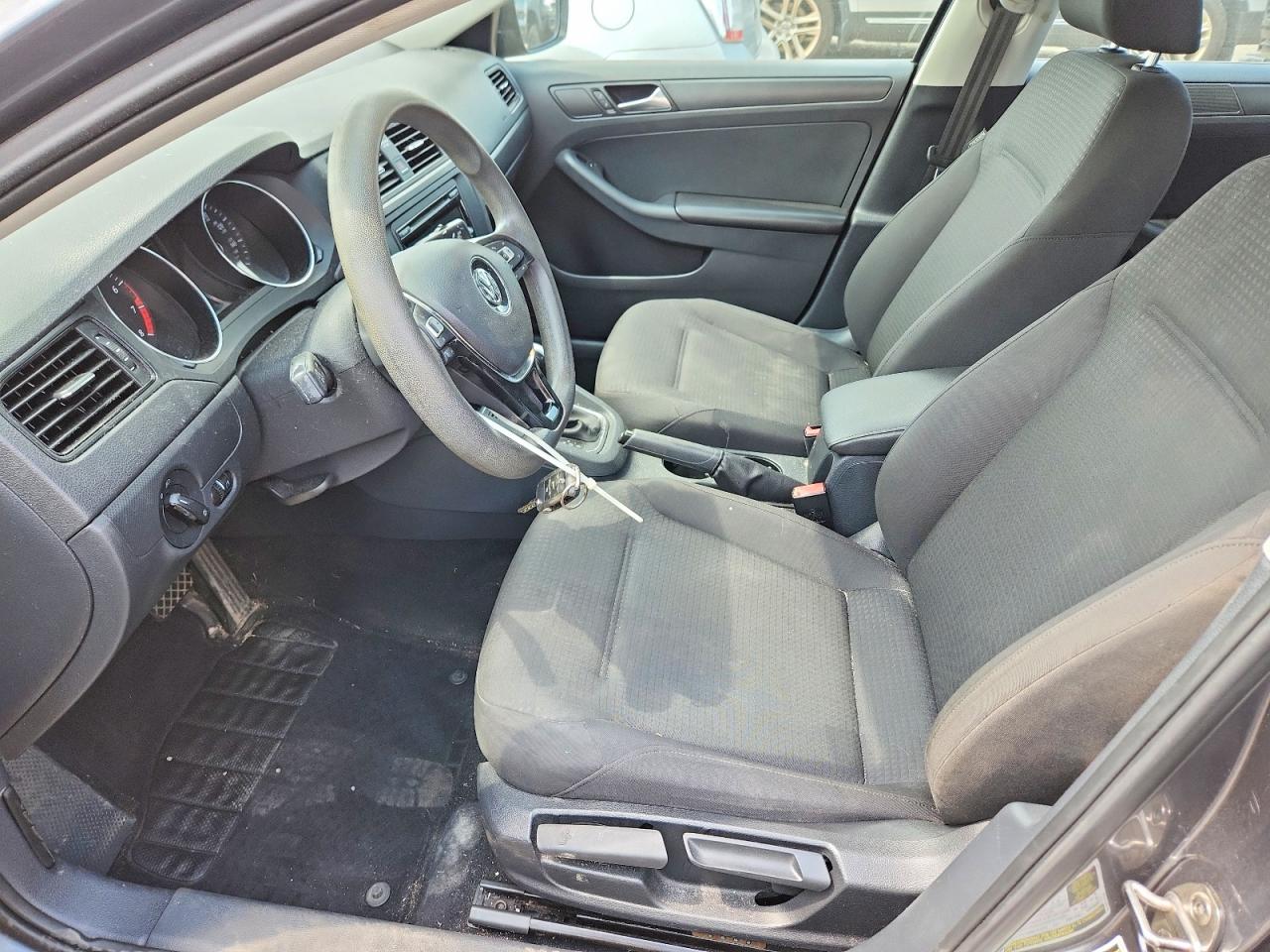 2015 Volkswagen Jetta Base Gray vin: 3VW2K7AJ3FM341639