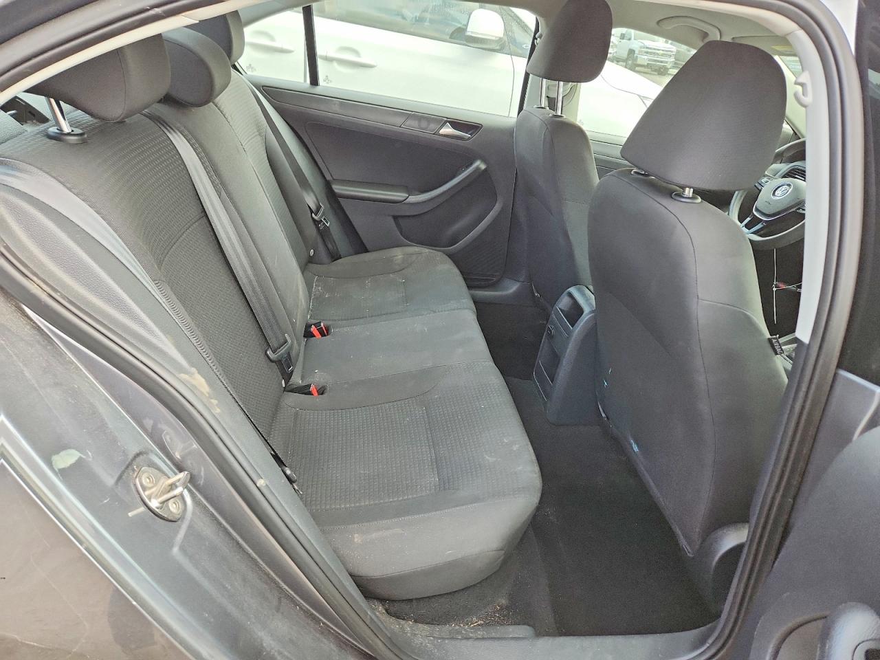 2015 Volkswagen Jetta Base Gray vin: 3VW2K7AJ3FM341639
