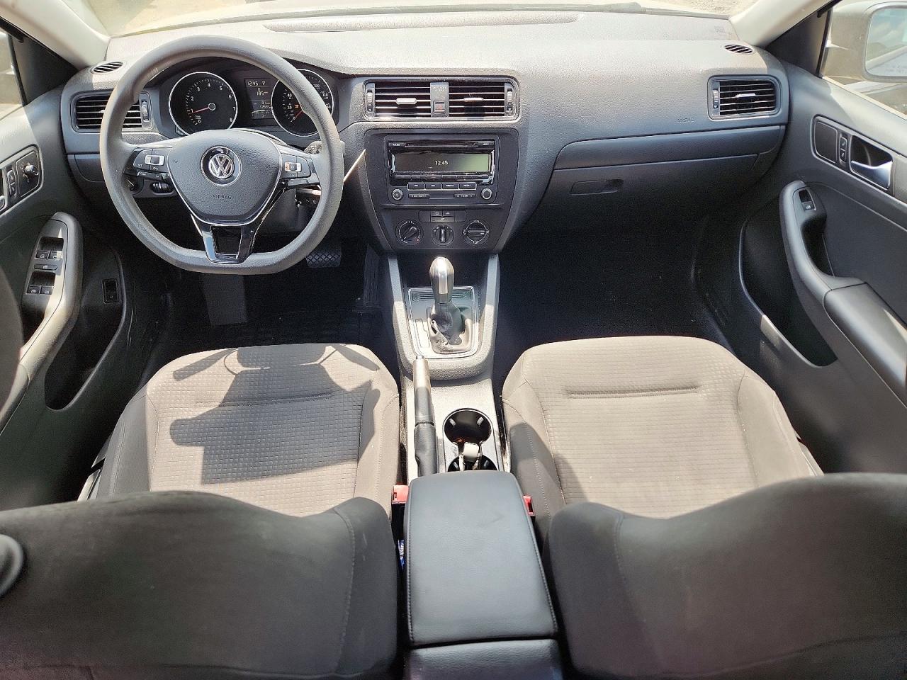 2015 Volkswagen Jetta Base Gray vin: 3VW2K7AJ3FM341639