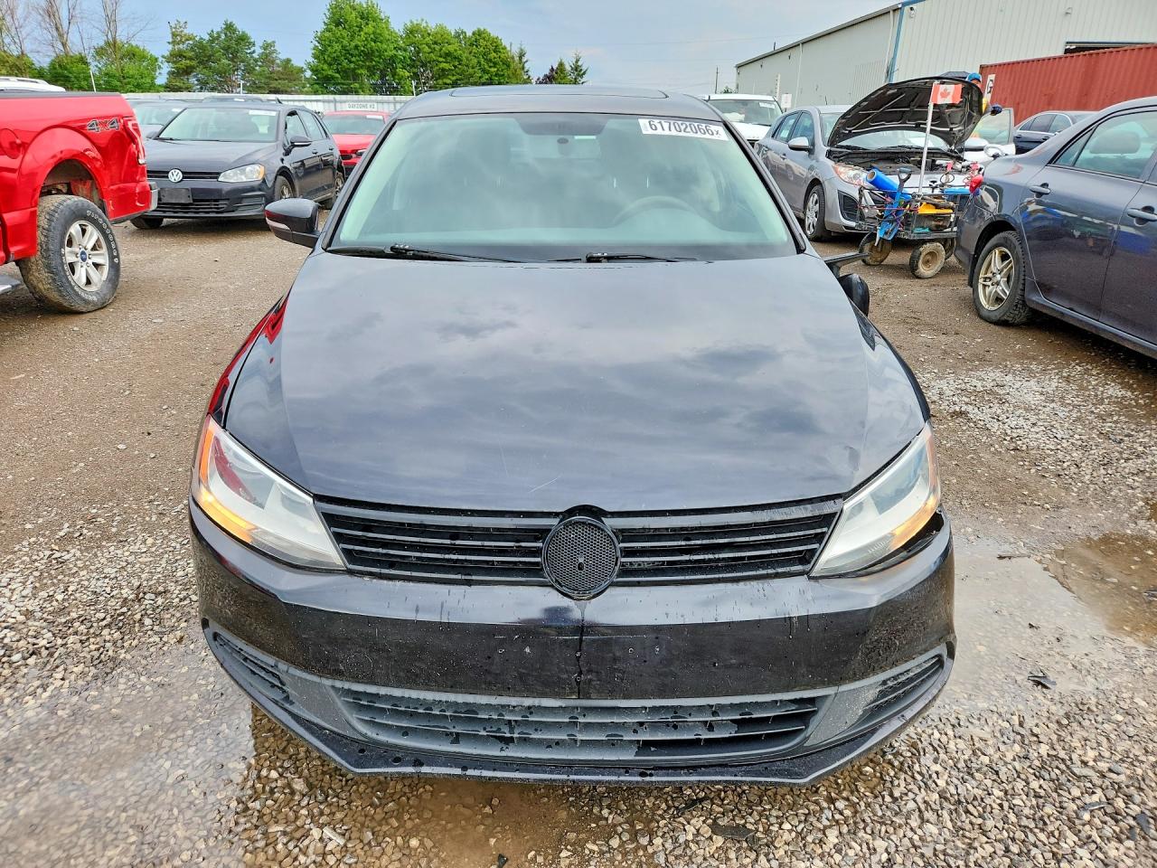 2015 Volkswagen Jetta Base Black vin: 3VW2K7AJ3FM419658