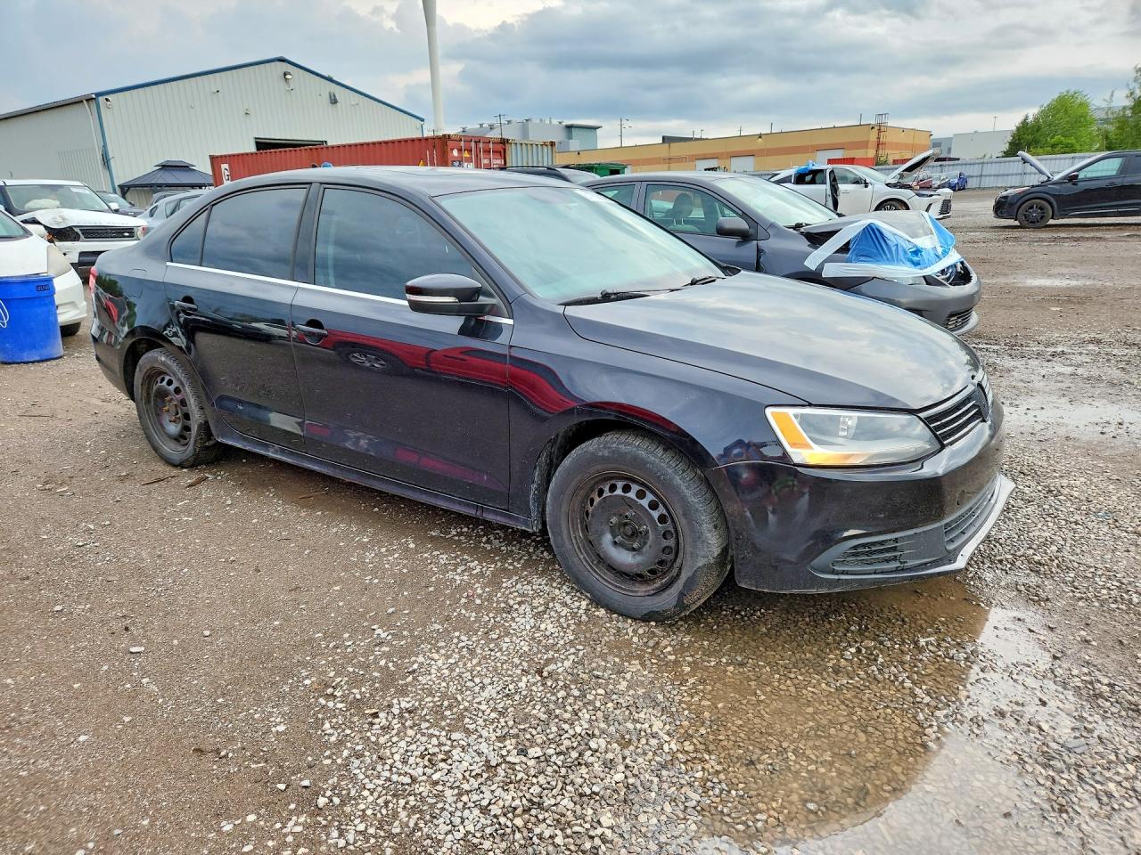 2015 Volkswagen Jetta Base Black vin: 3VW2K7AJ3FM419658