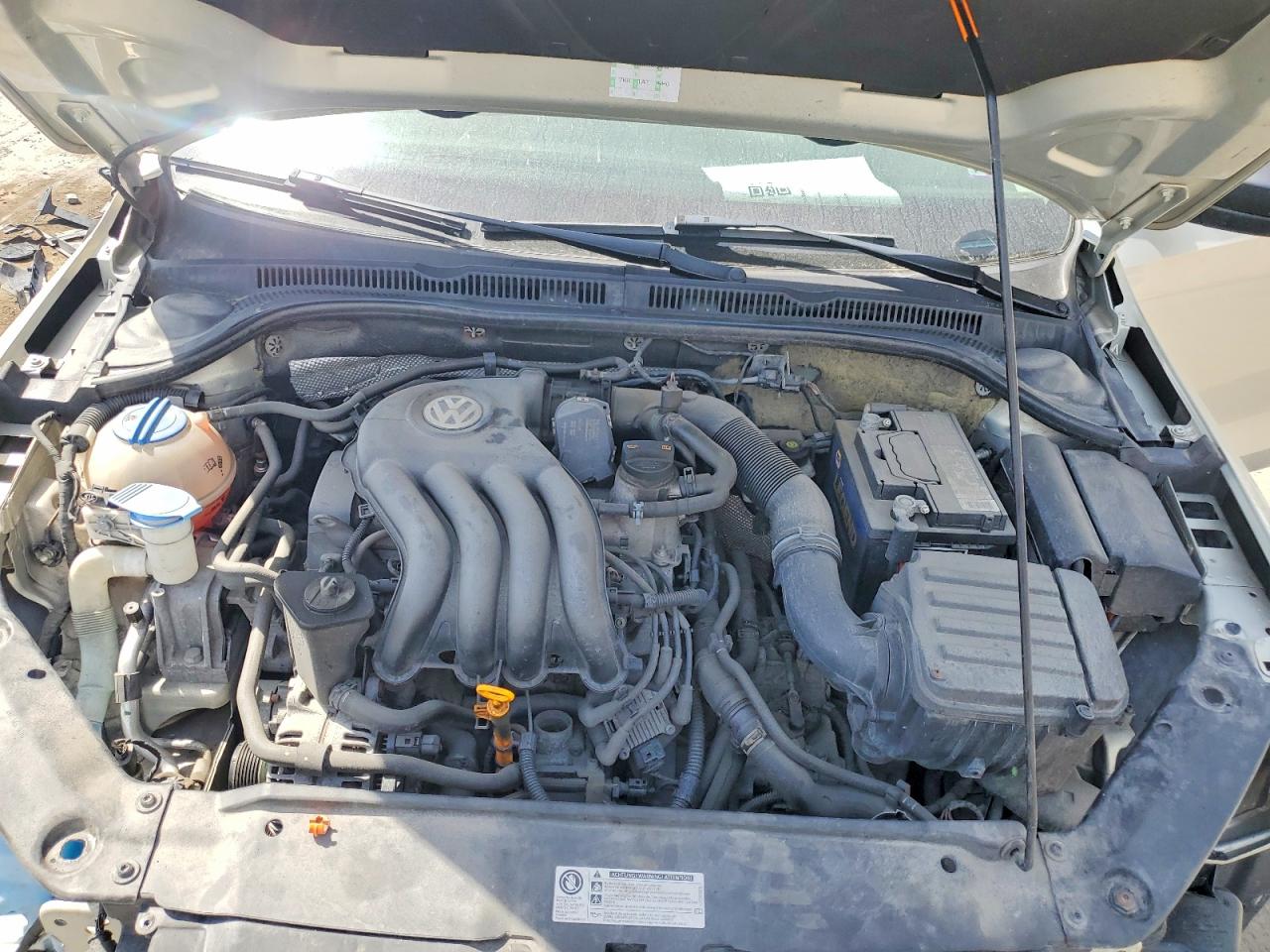2012 Volkswagen Jetta Base Silver vin: 3VW2K7AJ4CM322299