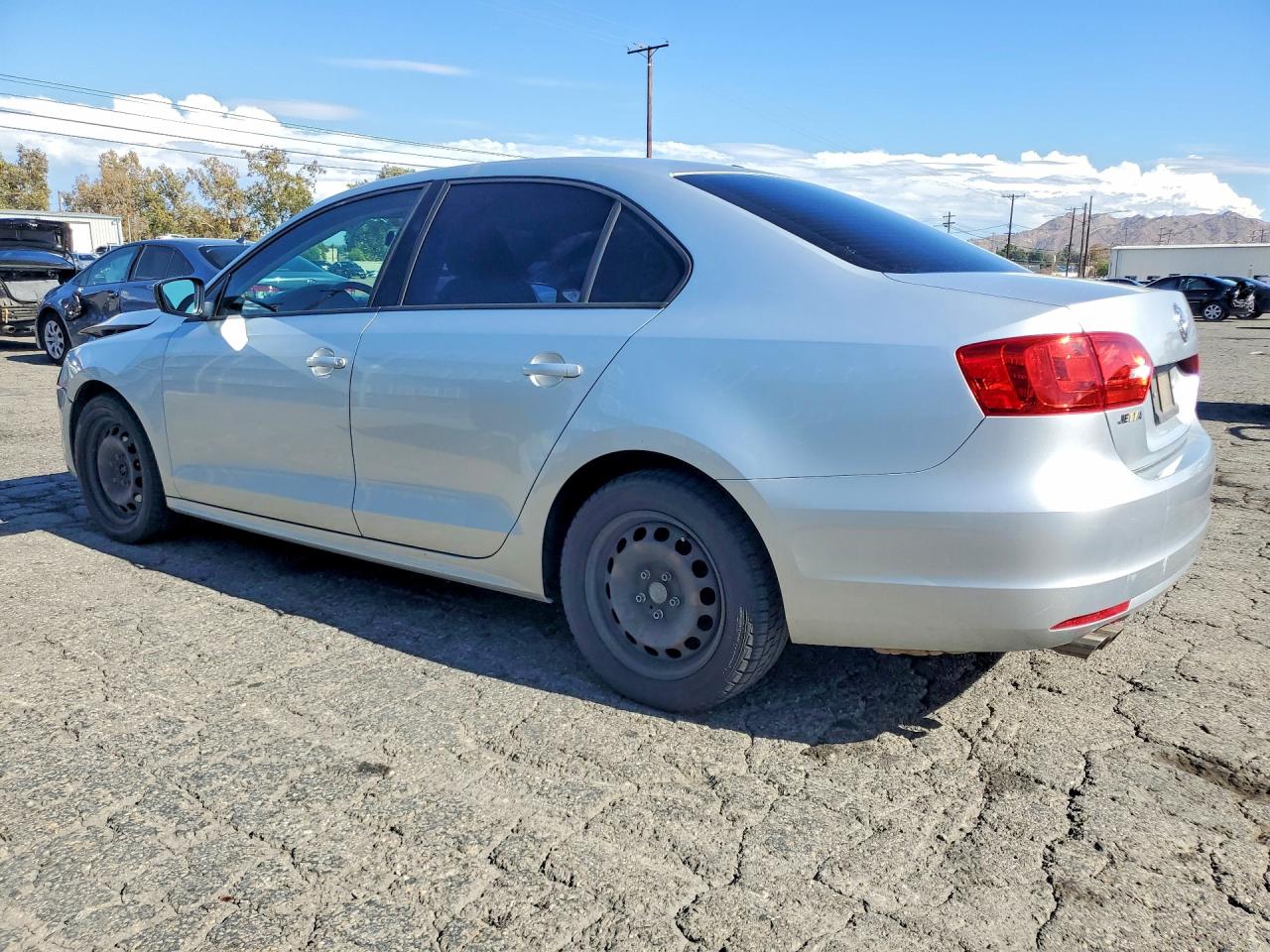 2012 Volkswagen Jetta Base Silver vin: 3VW2K7AJ4CM398489